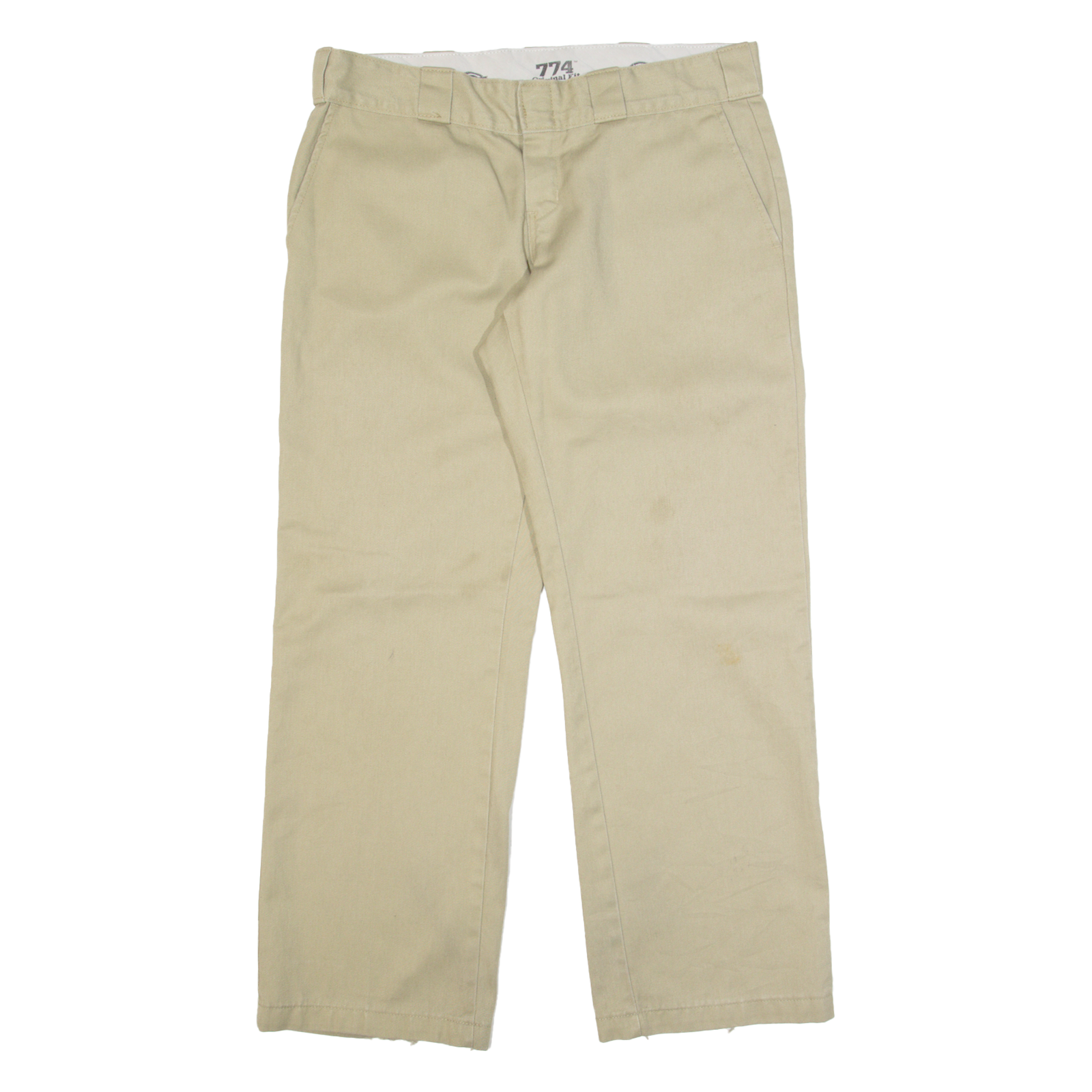 DICKIES Workwear Womens Trousers Beige Regular Straight W32 L28 Refurbished - N/A refurbished available on Cerqular