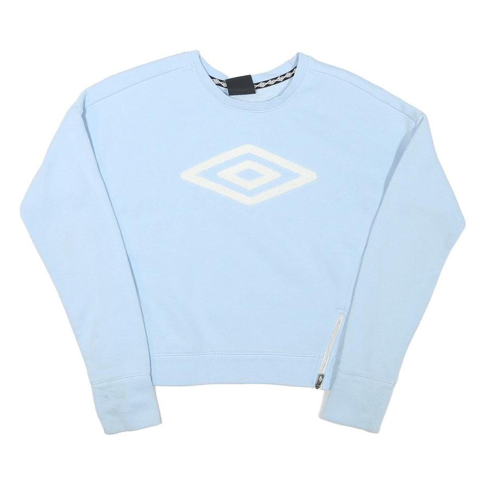 Buy UMBRO Womens Blue Crew Neck XXS Sweatshirt Cotton Blend Zip Detail Casual Refurbished - $29.89 UMBRO Womens Blue Crew Neck XXS Sweatshirt Cotton Blend Zip Detail Casual Refurbished - N/A refurbished available on Cerqular