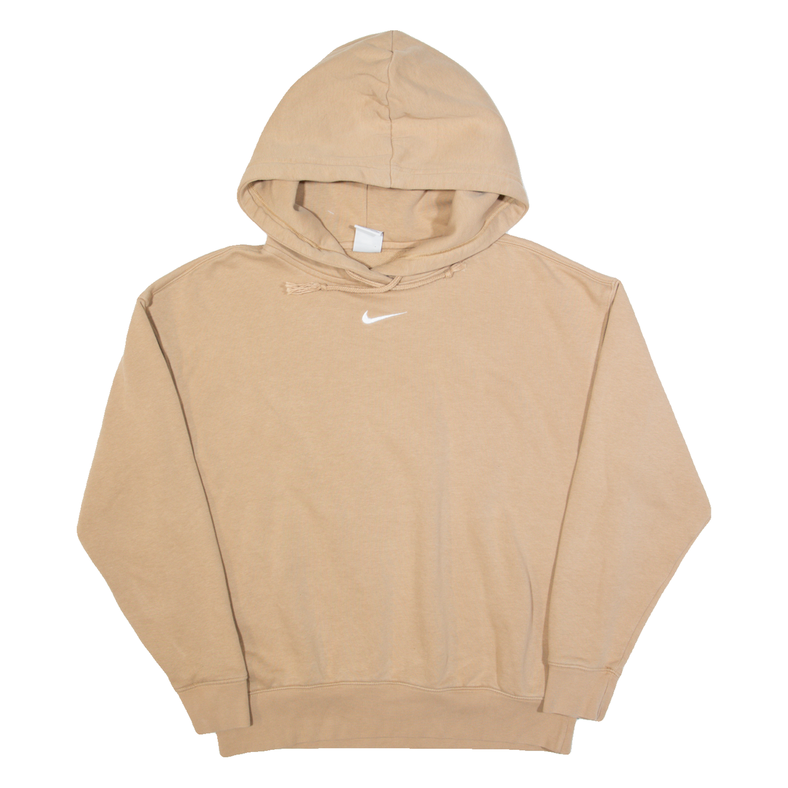 NIKE Oversized Womens Beige Hoodie XS Refurbished - N/A refurbished available on Cerqular