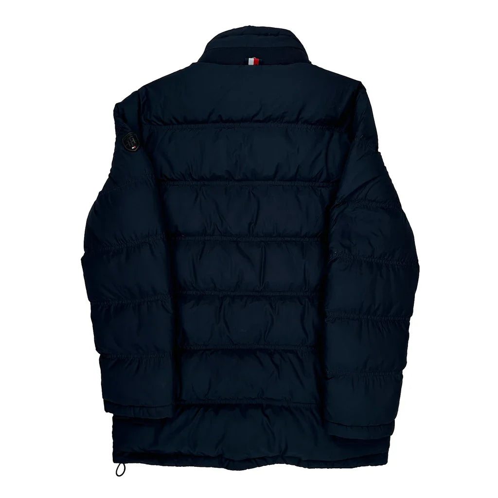 Tommy Hilfiger Puffer - Medium Red Polyester Refurbished - Thrifted (note: this is a term often used to describe second- refurbished available on Cerqular