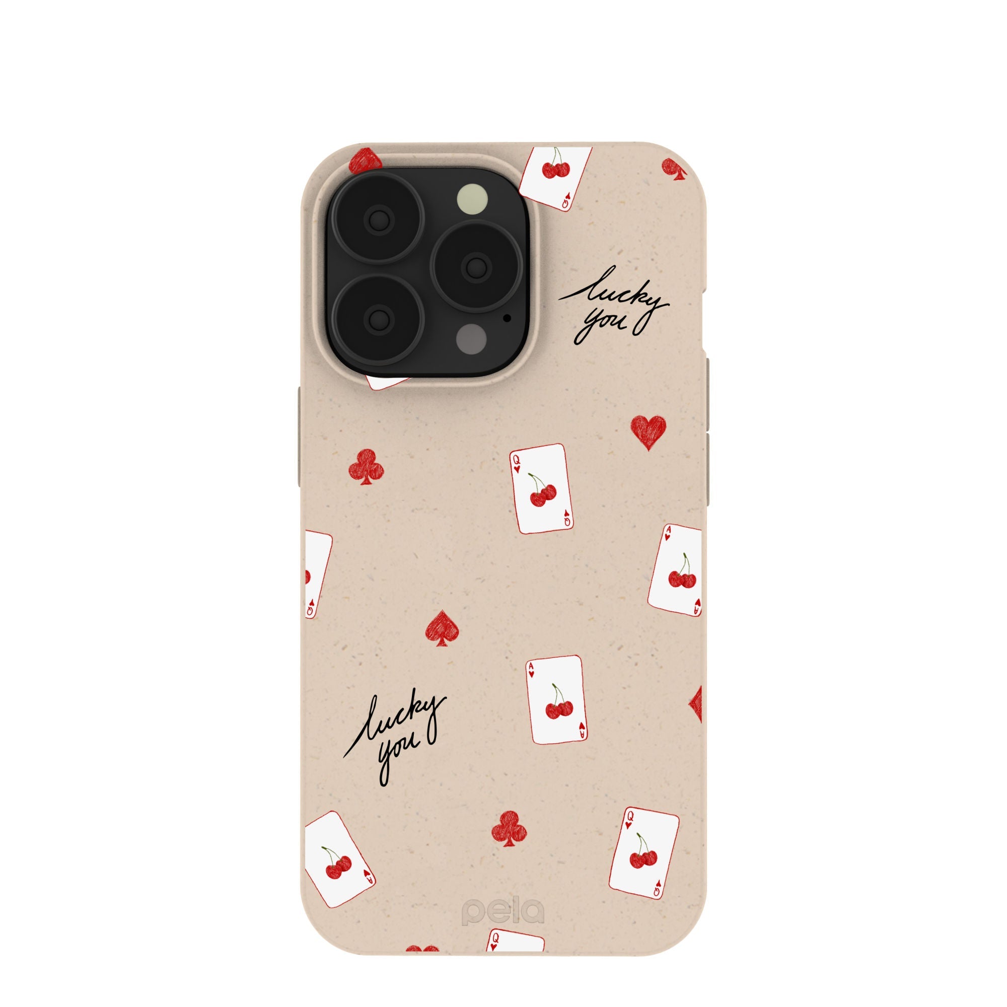 Seashell Lucky You iPhone 13 Pro Case Refurbished - Pela Case refurbished available on Cerqular