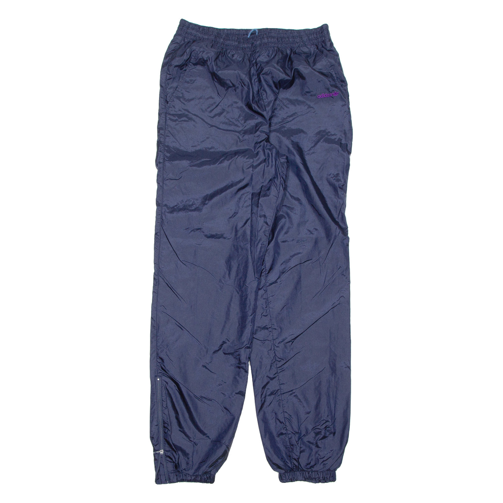 ADIDAS Lined Womens Track Pants Blue Tapered M W27 L31 Refurbished - N/A refurbished available on Cerqular
