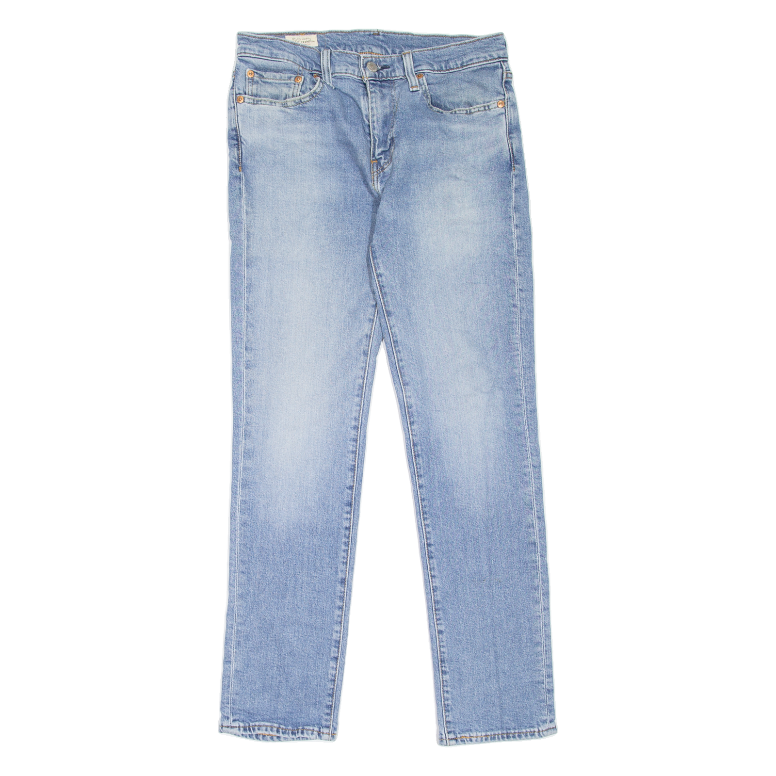 LEVI'S 511 Jeans Mens Blue Slim Straight Stone Wash W29 L30 Refurbished - N/A refurbished available on Cerqular