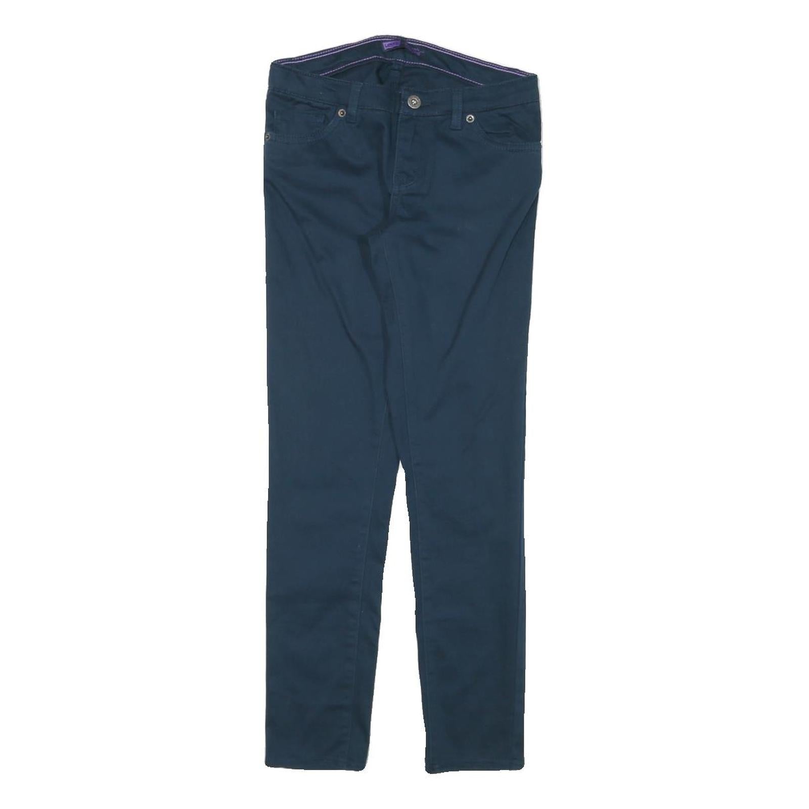Buy LEVI'S Womens Cotton Blend Blue Slim Skinny Trousers W24 L25 Zip Closure Refurbished - $41.59 LEVI'S Womens Cotton Blend Blue Slim Skinny Trousers W24 L25 Zip Closure Refurbished - N/A refurbished available on Cerqular