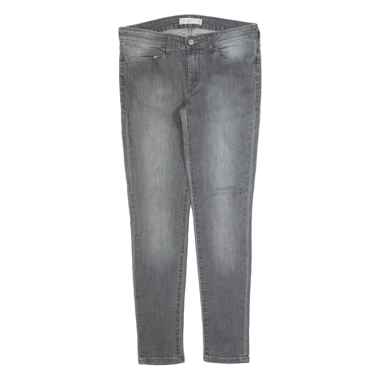 LEVI'S Womens Jeans Grey Slim Jegging Stone Wash W30 L30 Refurbished - N/A refurbished available on Cerqular
