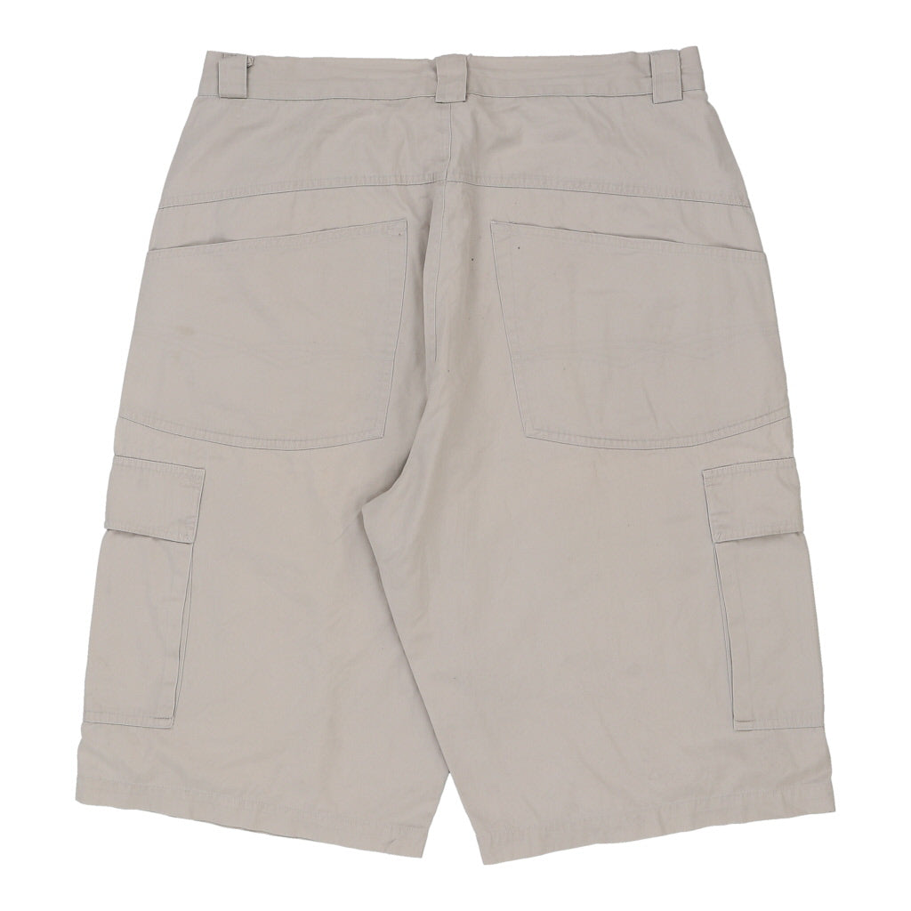 Buy Unbranded Cargo Shorts - 34W 14L Beige Cotton Refurbished - $16.87 Unbranded Cargo Shorts - 34W 14L Beige Cotton Refurbished - Thrifted (note: this is a term often used to describe second- refurbished available on Cerqular