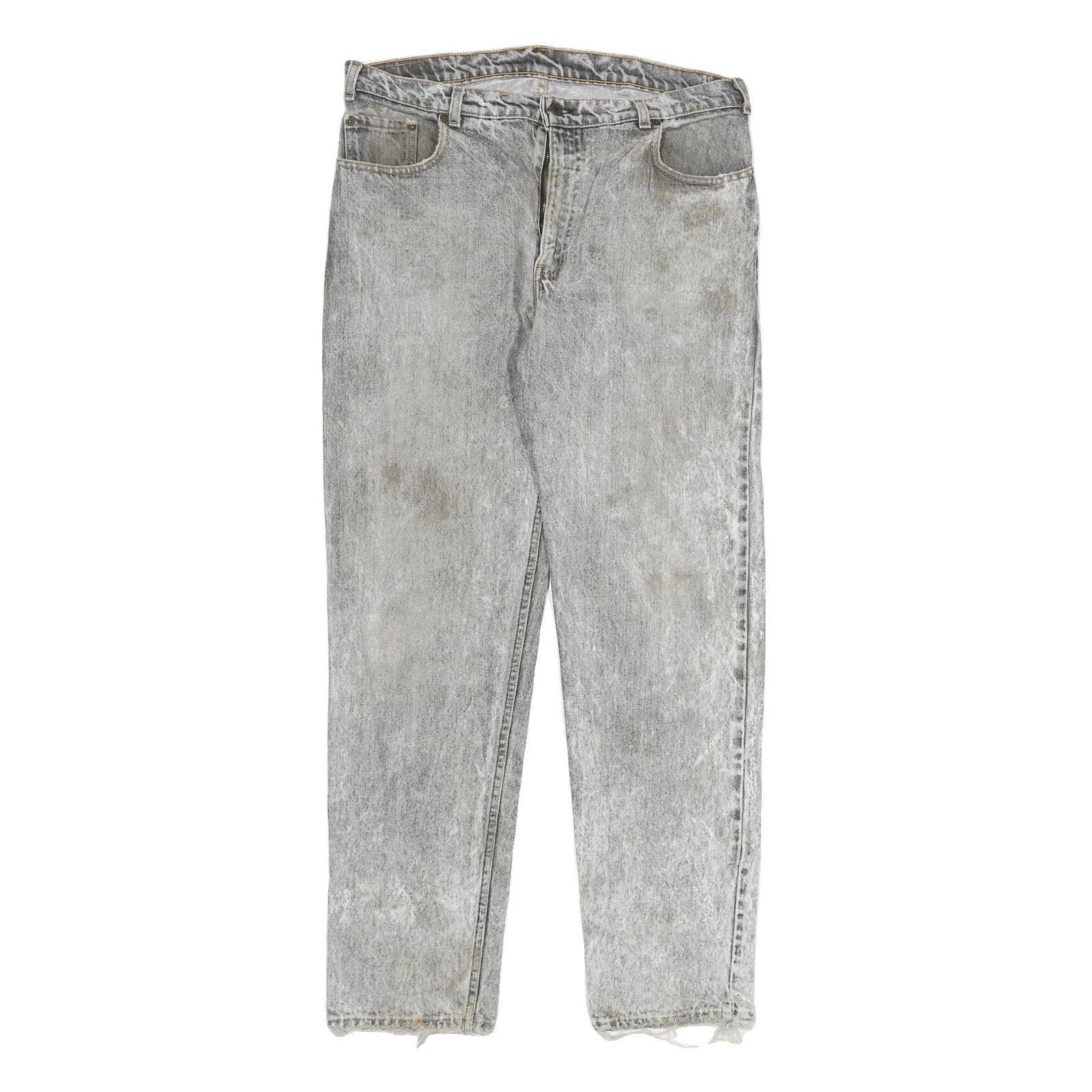 LEVI'S 555 Mens Jeans Light Blue Regular Straight Denim W36 L33 Zip Refurbished - N/A refurbished available on Cerqular