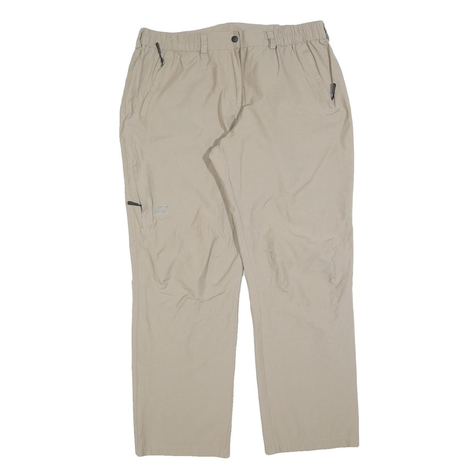 Buy SPORT TREND SHOP Mens Regular Beige Polyester Blend Trousers W34 L32 Casual Zip Refurbished - $23.39 SPORT TREND SHOP Mens Regular Beige Polyester Blend Trousers W34 L32 Casual Zip Refurbished - N/A refurbished available on Cerqular