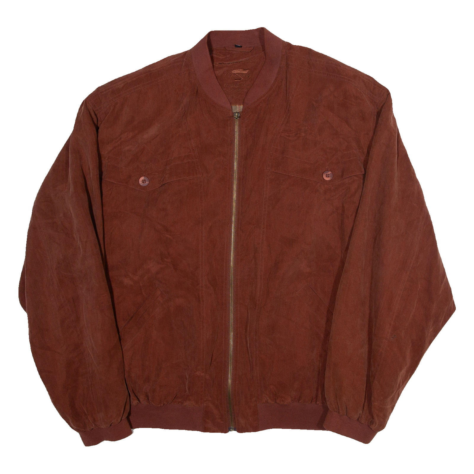 COMPANY Mens Lined Jacket Brown 2XL Refurbished - N/A refurbished available on Cerqular