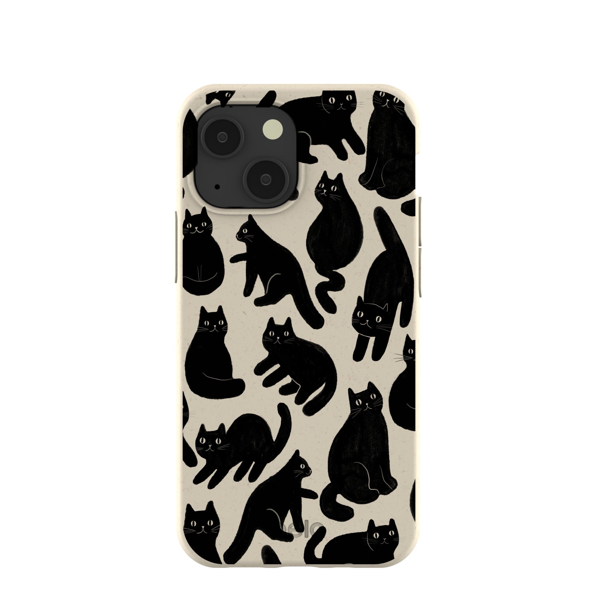 London Fog Night Meowers iPhone 13 Mini Case Refurbished - Pela Case refurbished available on Cerqular