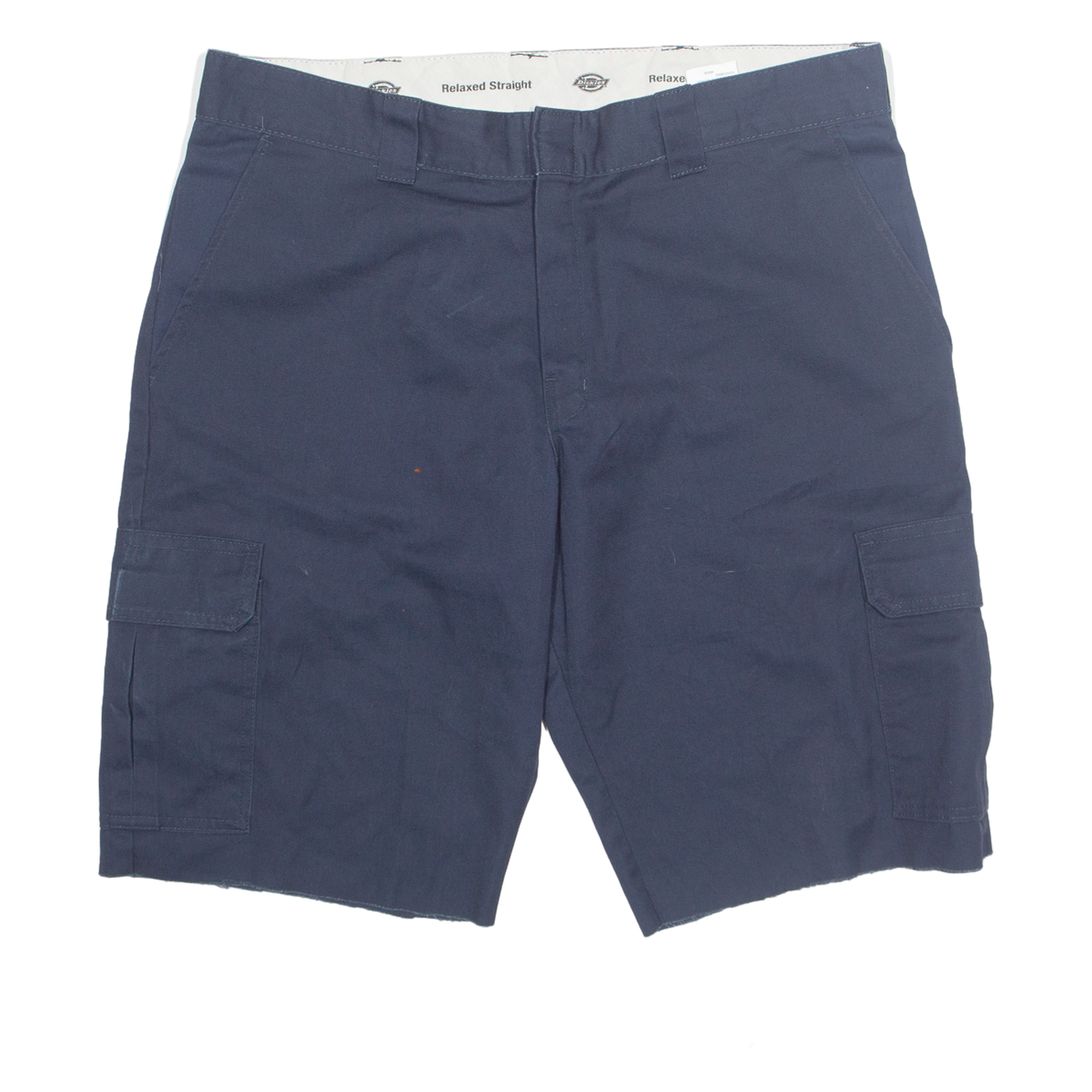 DICKIES Cut Off Mens Workwear Shorts Blue XL W40 Refurbished - N/A refurbished available on Cerqular