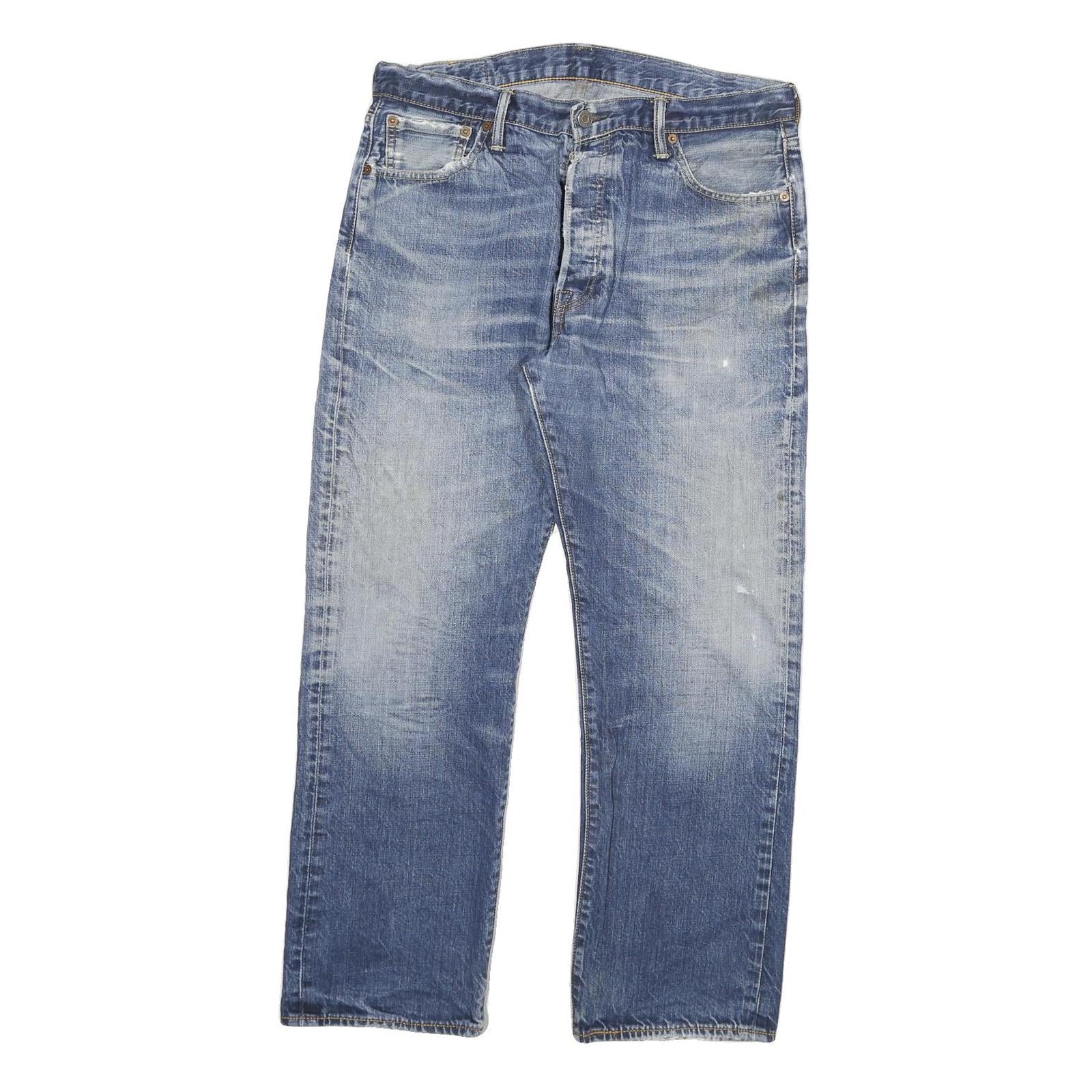 Buy LEVI'S 501 Mens Jeans Blue Regular Straight Denim Medium W32 L28 Classic Button Refurbished - $38.99 LEVI'S 501 Mens Jeans Blue Regular Straight Denim Medium W32 L28 Classic Button Refurbished - N/A refurbished available on Cerqular