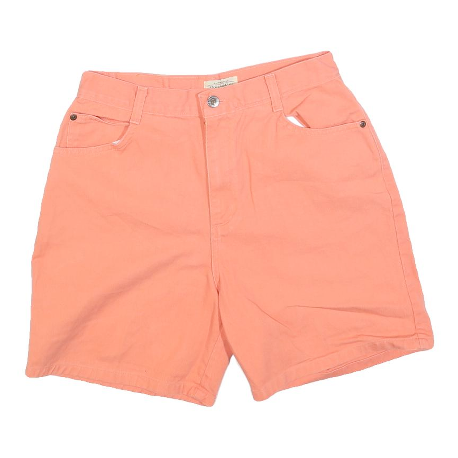 ST JOHNS BAY Womens Shorts Peach Casual M W30 Cotton Comfortable Summer Style Refurbished - N/A refurbished available on Cerqular