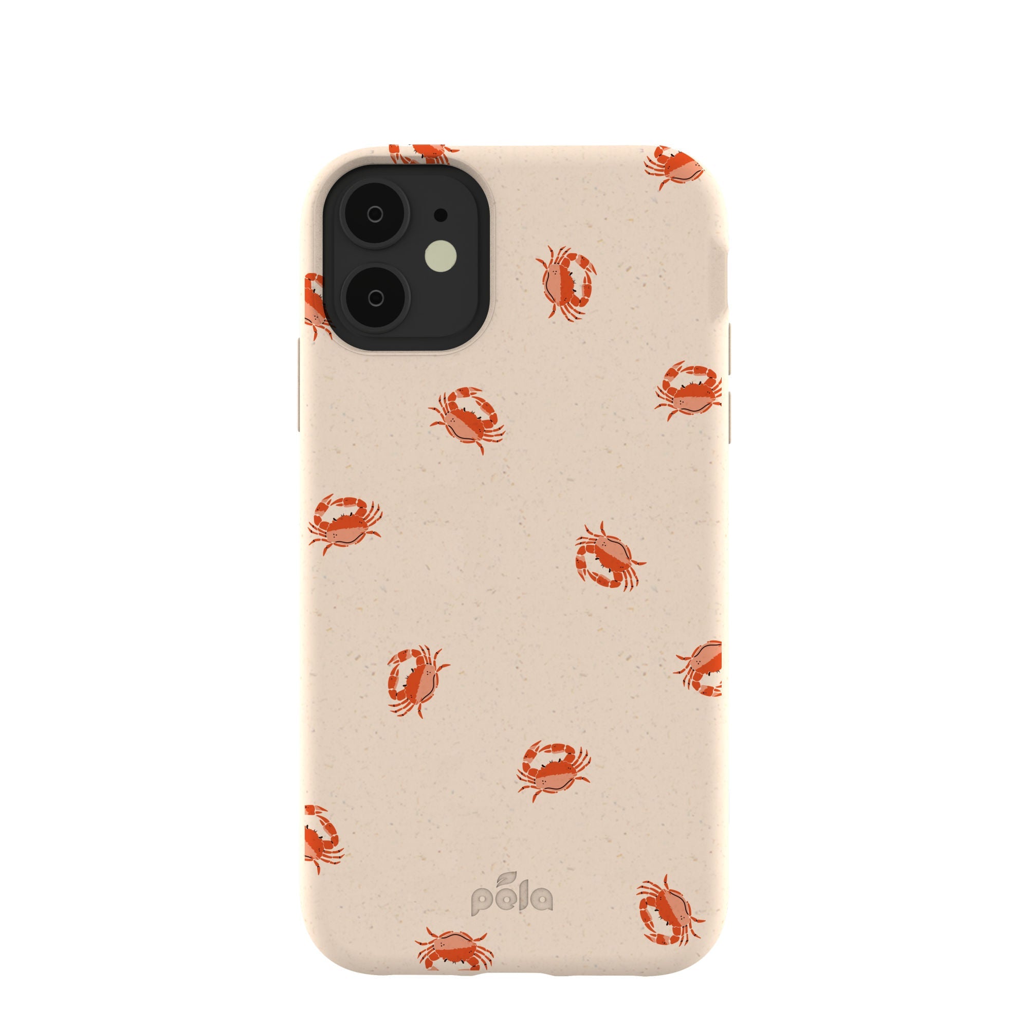 Seashell Lil Crabby iPhone 11 Case Refurbished - Pela Case refurbished available on Cerqular