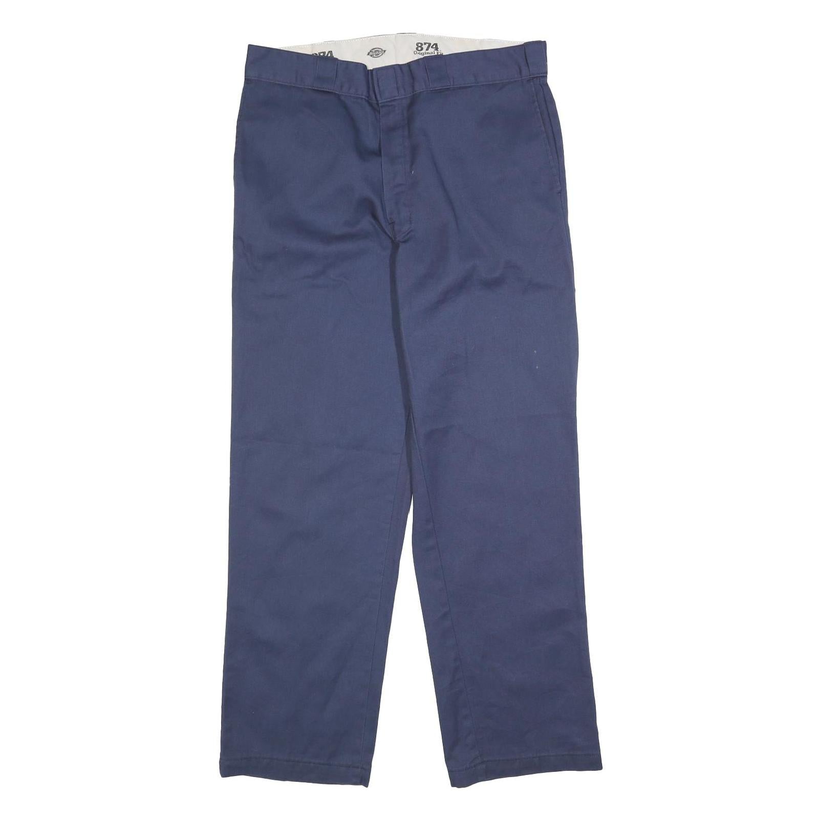 Buy DICKIES Mens Cotton Blend Navy Regular Straight Trousers W36 L32 Workwear Refurbished - $42.89 DICKIES Mens Cotton Blend Navy Regular Straight Trousers W36 L32 Workwear Refurbished - N/A refurbished available on Cerqular
