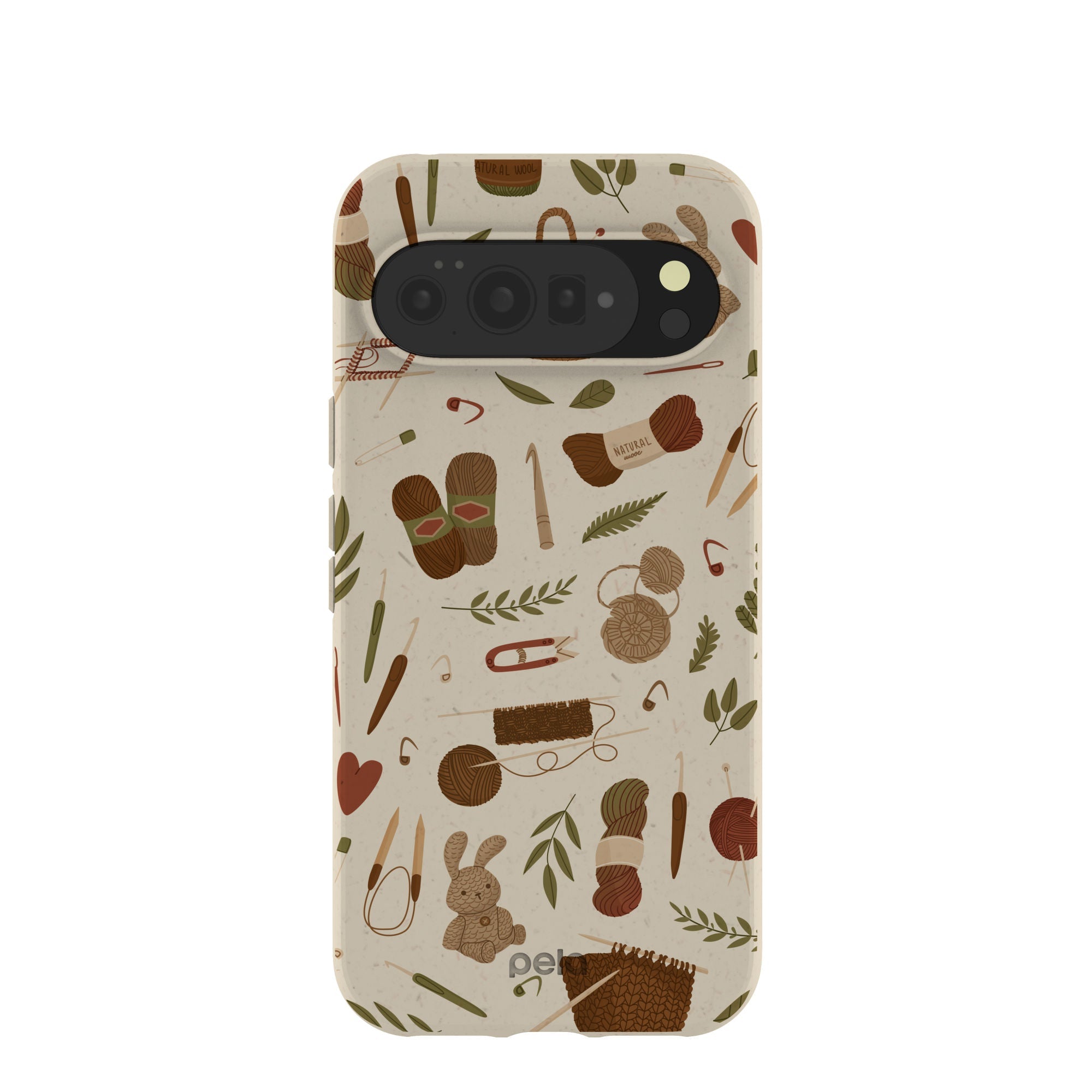 London Fog Cozy Knit Google Pixel 10 Pro XL Case Refurbished - Pela Case refurbished available on Cerqular