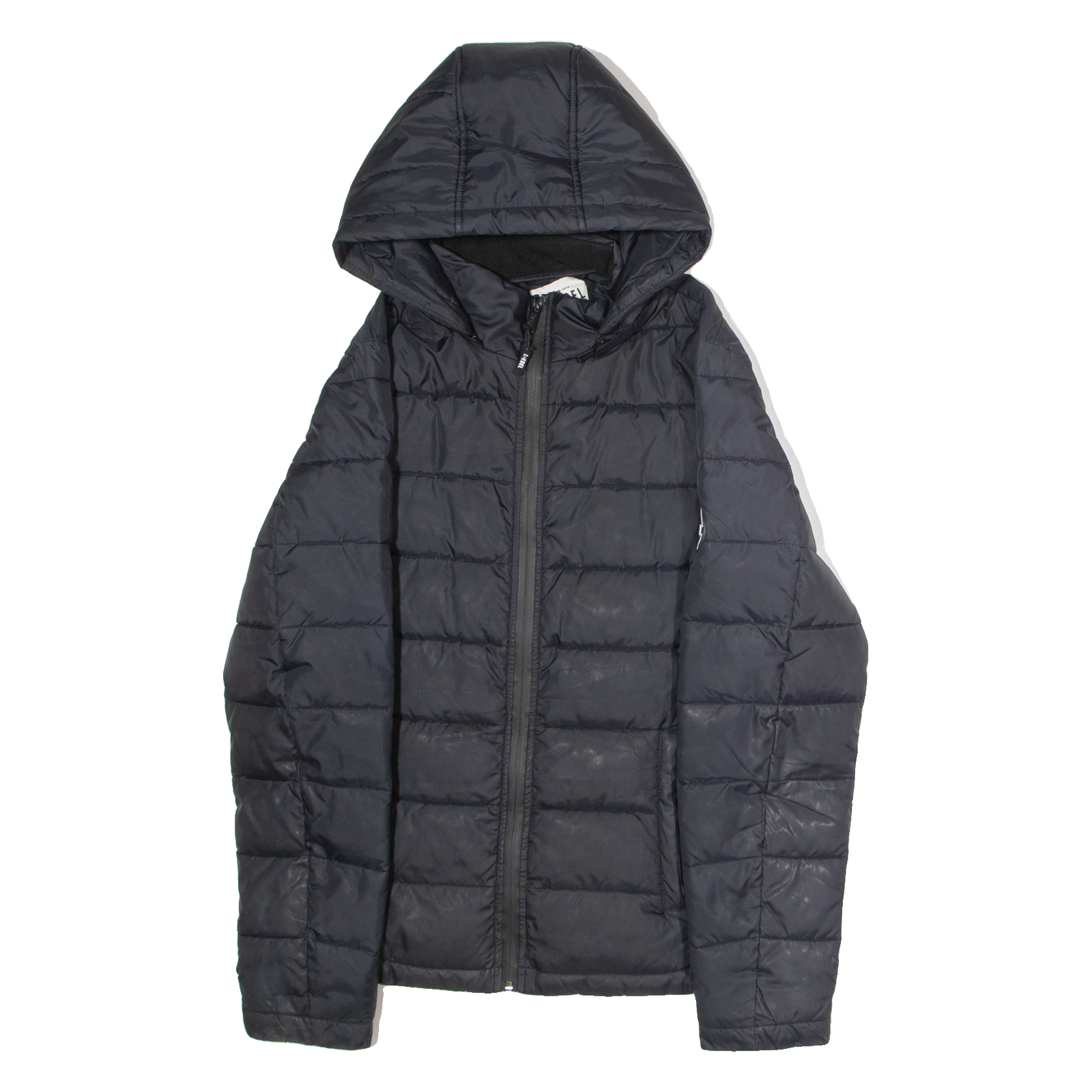 DIESEL Womens Puffer Jacket Black Hooded M Refurbished - N/A refurbished available on Cerqular