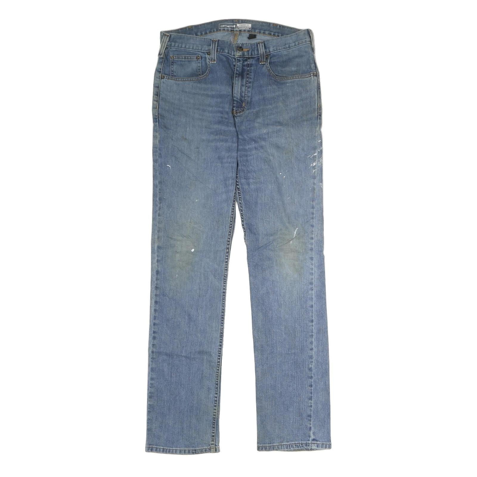 Buy CARHARTT Mens Slim Blue Denim Jeans W32 L34 Workwear Zip Closure Refurbished - $40.29 CARHARTT Mens Slim Blue Denim Jeans W32 L34 Workwear Zip Closure Refurbished - N/A refurbished available on Cerqular
