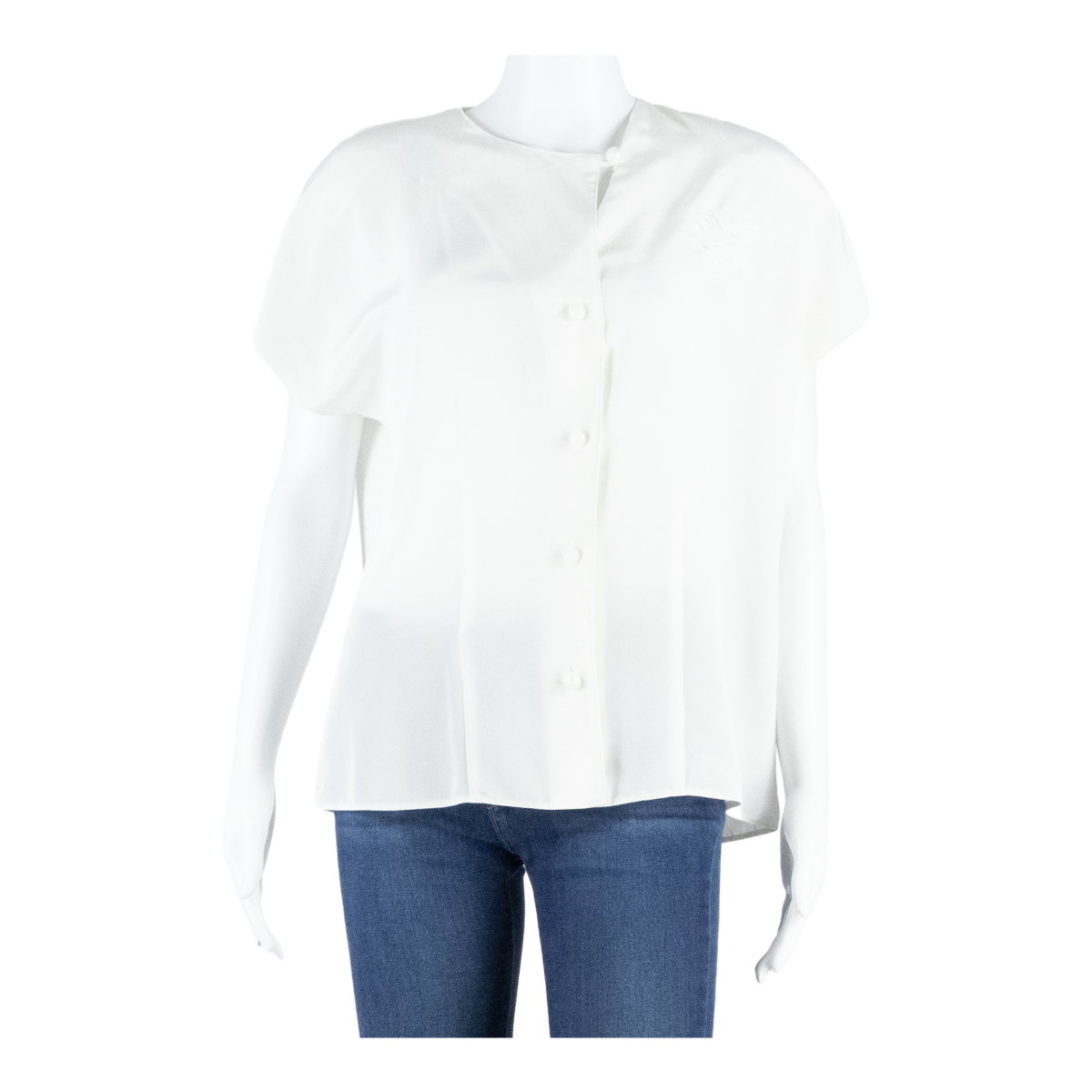 Womens Blouse White L Refurbished - N/A refurbished available on Cerqular