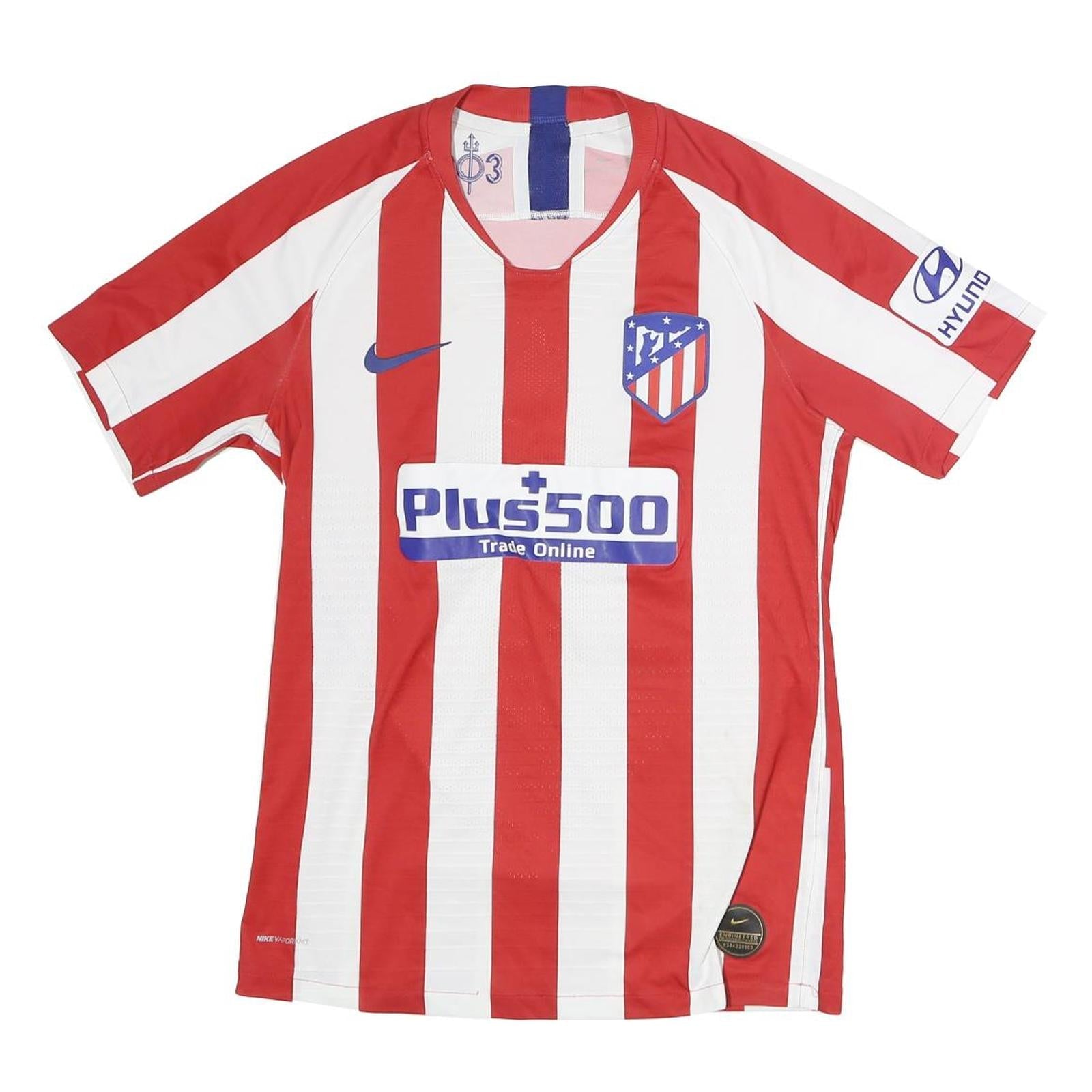NIKE Mens Red & White Football Shirt S Short Sleeve Round Neck Atletico Madrid Refurbished - N/A refurbished available on Cerqular