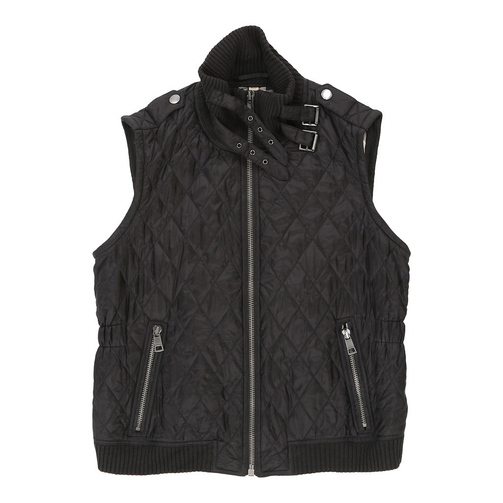 Burberry Brit Gilet - Large Black Polyester | Size: large Refurbished - N/A (Preloved Designer is not a specific brand, it refurbished available on Cerqular