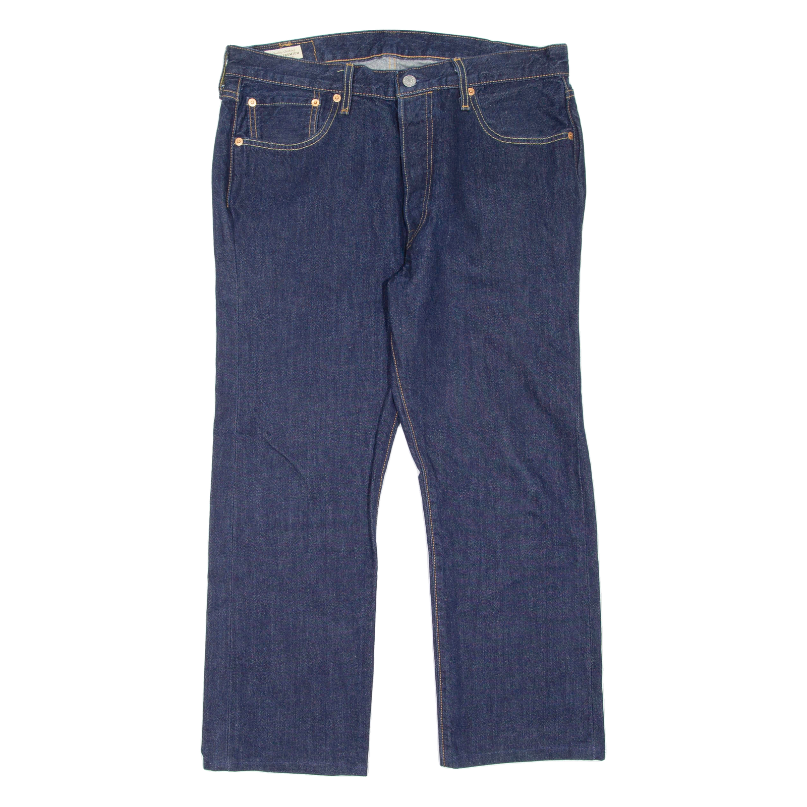 LEVI'S 501 BIG E Jeans Mens Blue Regular Straight W34 L25 Refurbished - N/A refurbished available on Cerqular