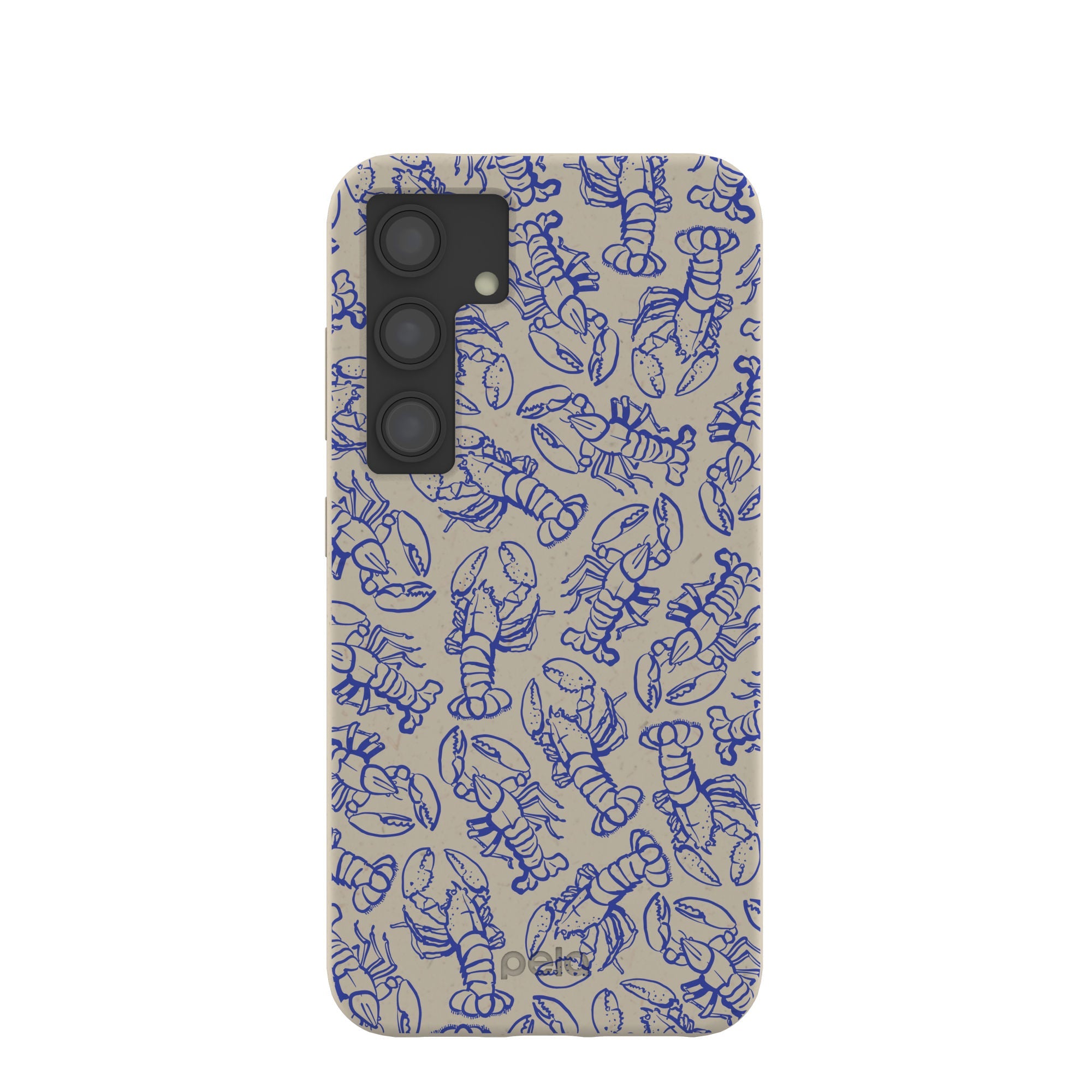 London Fog Blue Lobster Samsung Galaxy S24 Case Refurbished - Pela Case refurbished available on Cerqular