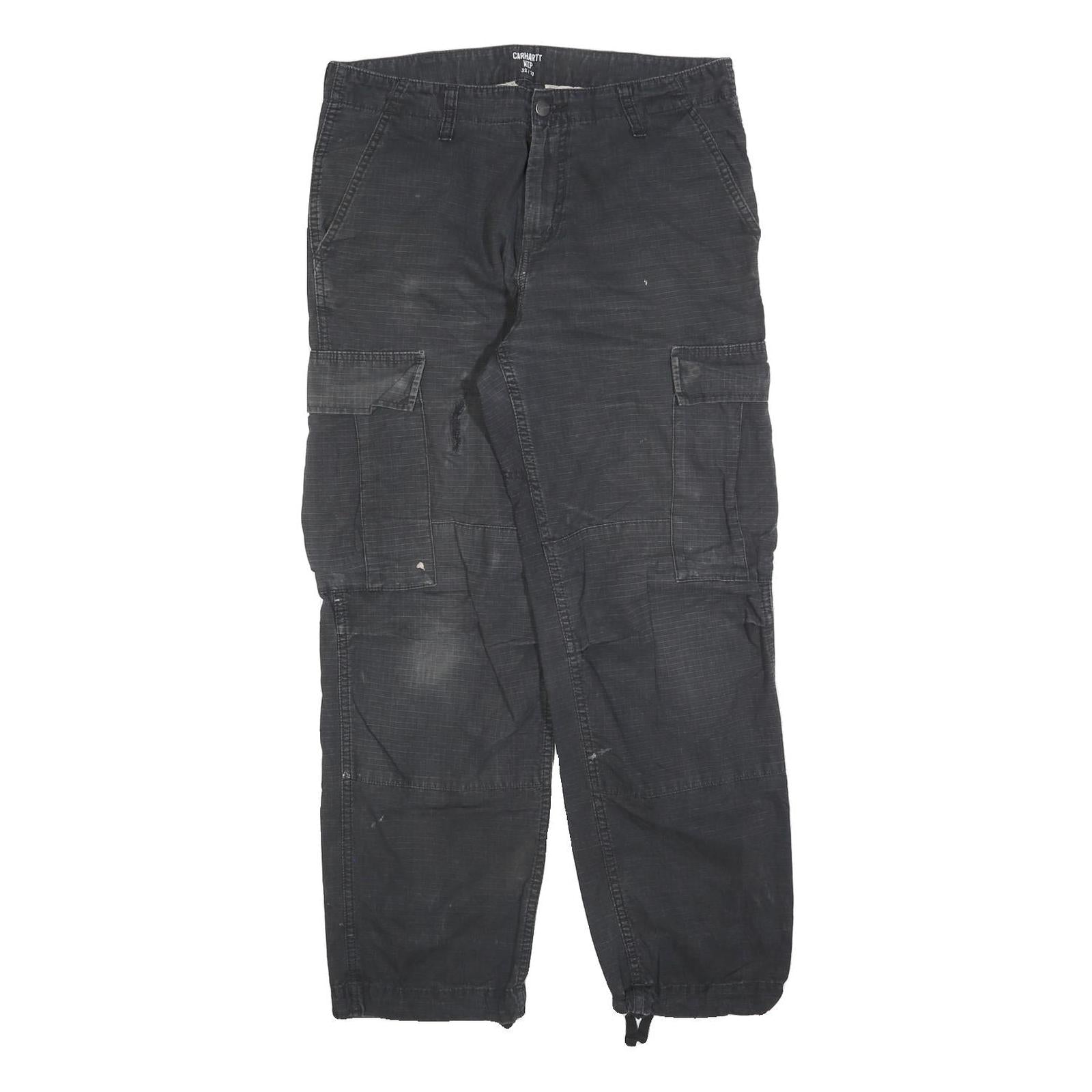 Buy CARHARTT Mens Cotton Blend Black Regular Cargo Trousers W32 L30 Workwear Zip Refurbished - $40.29 CARHARTT Mens Cotton Blend Black Regular Cargo Trousers W32 L30 Workwear Zip Refurbished - N/A refurbished available on Cerqular