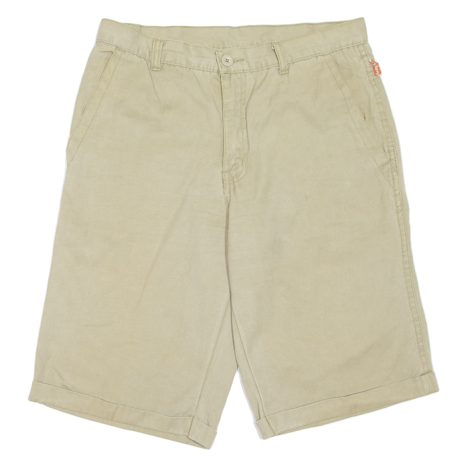 CLAY FERRY Mens Casual Shorts Green M W30 Refurbished - N/A refurbished available on Cerqular