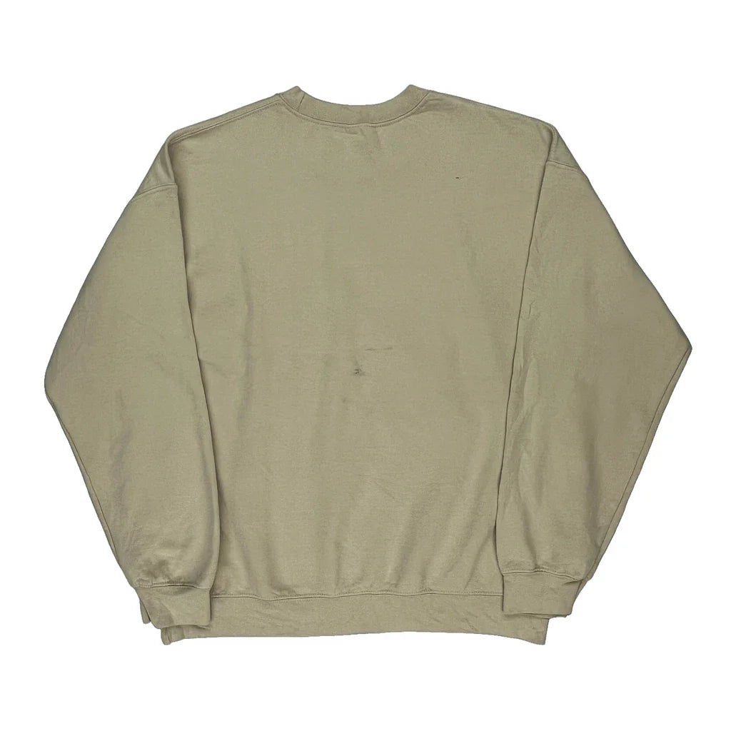 Buy Unbranded Sweatshirt - XL Beige Cotton Refurbished - $26.79 Unbranded Sweatshirt - XL Beige Cotton Refurbished - Thrifted (note: this is a term often used to describe second- refurbished available on Cerqular