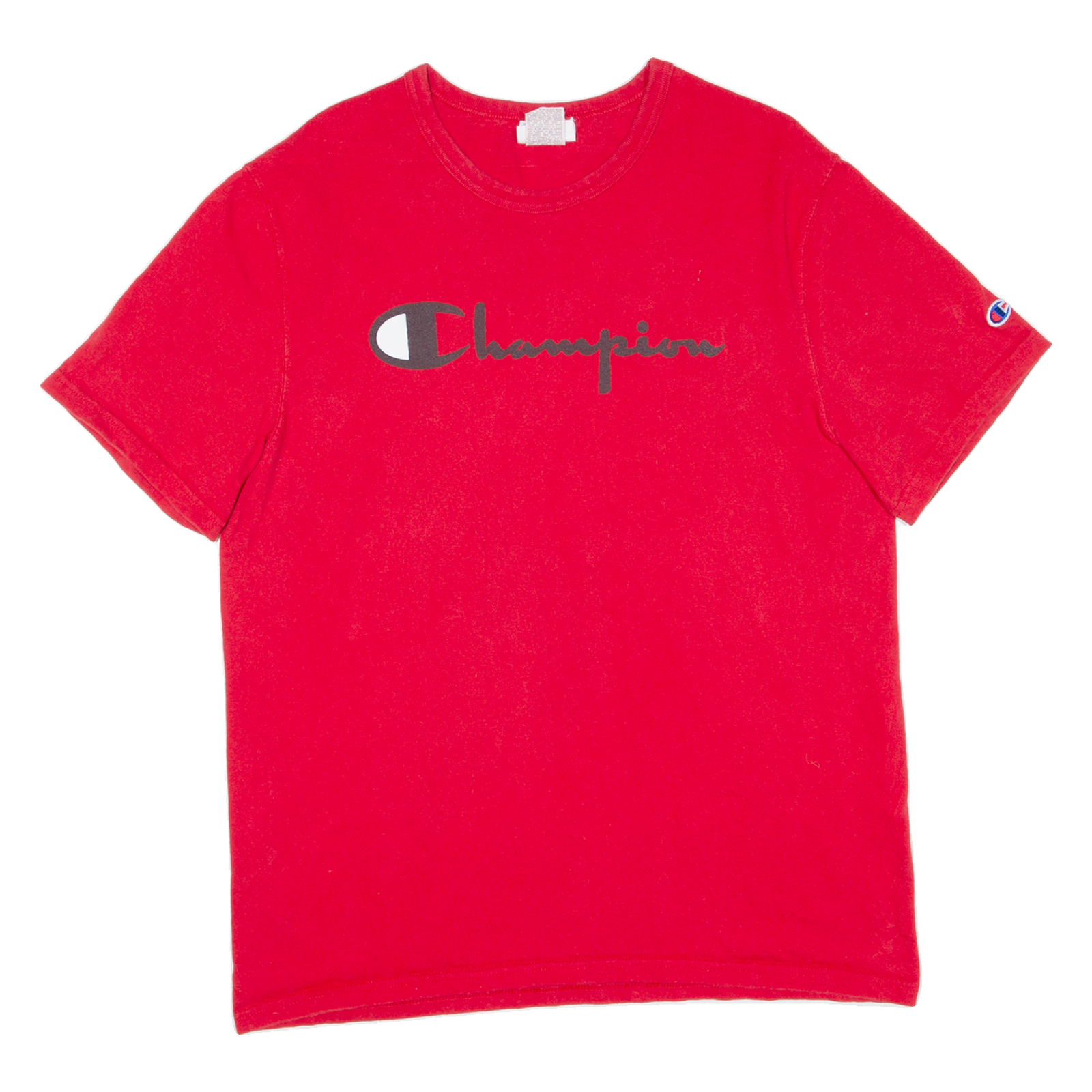 CHAMPION Mens T-Shirt Red L Refurbished - N/A refurbished available on Cerqular