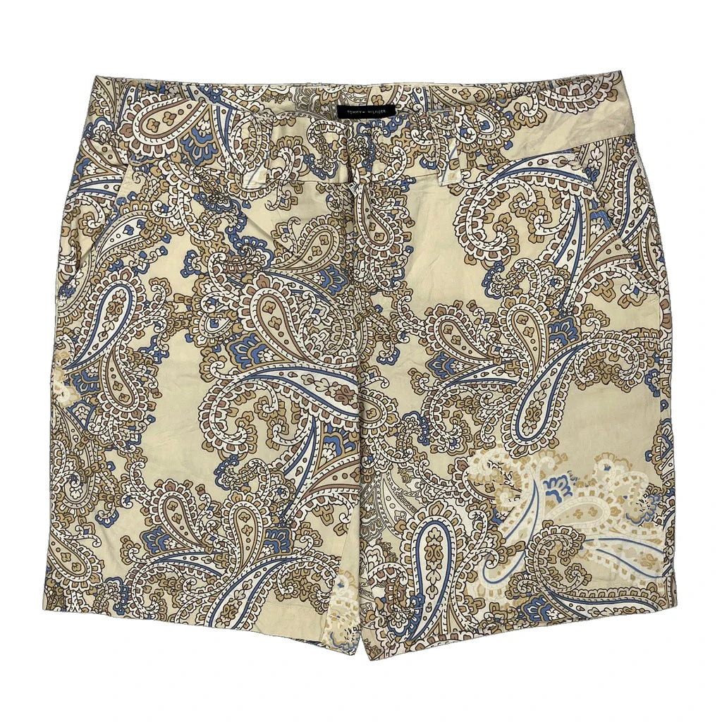 Tommy Hilfiger Floral Shorts - 36W UK 14 Multicoloured Cotton Refurbished - Thrifted (note: this is a term often used to describe second- refurbished available on Cerqular