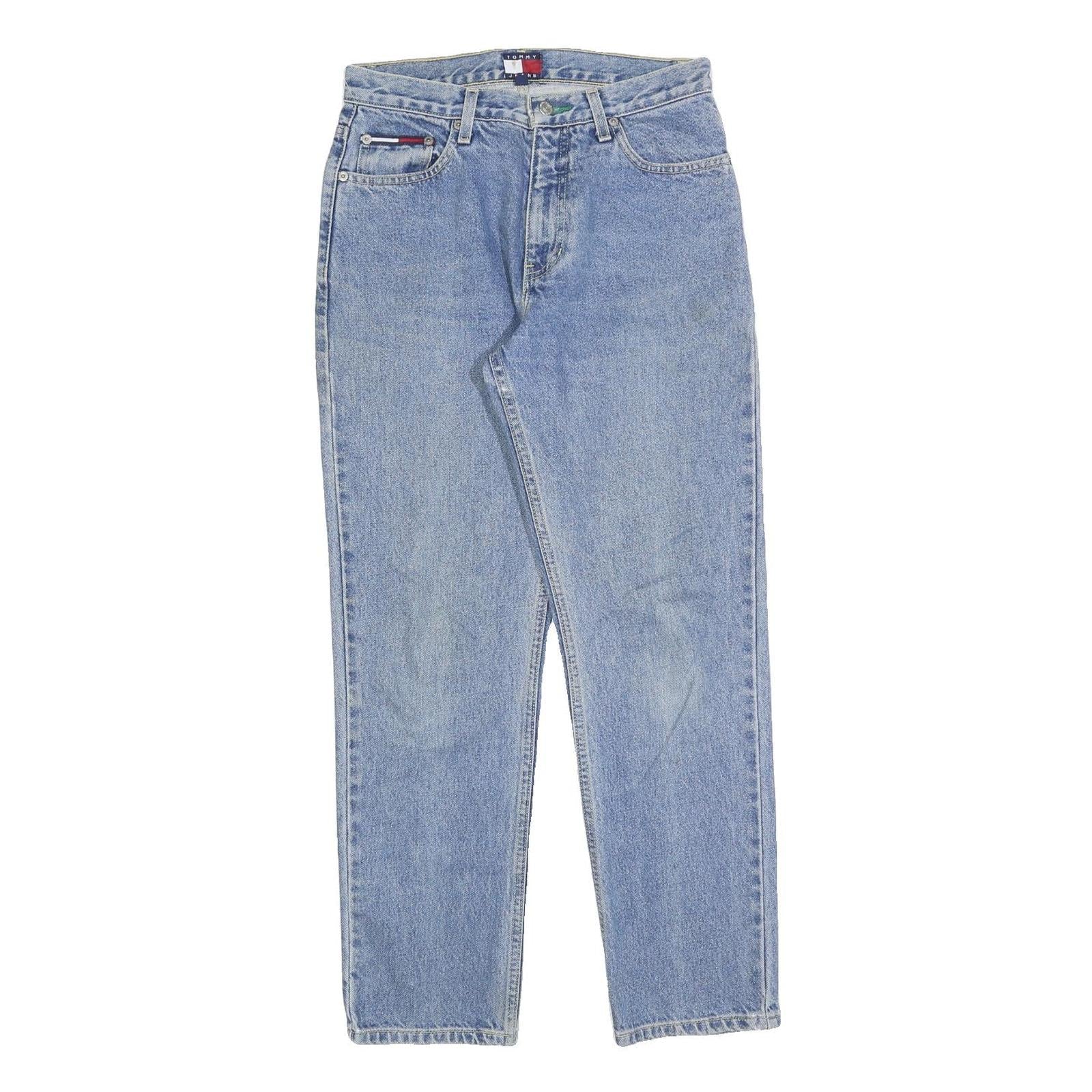 Buy TOMMY HILFIGER Womens Regular Blue Denim Raw Jeans W27 L27 Classic Cotton Blend Refurbished - $41.59 TOMMY HILFIGER Womens Regular Blue Denim Raw Jeans W27 L27 Classic Cotton Blend Refurbished - N/A refurbished available on Cerqular