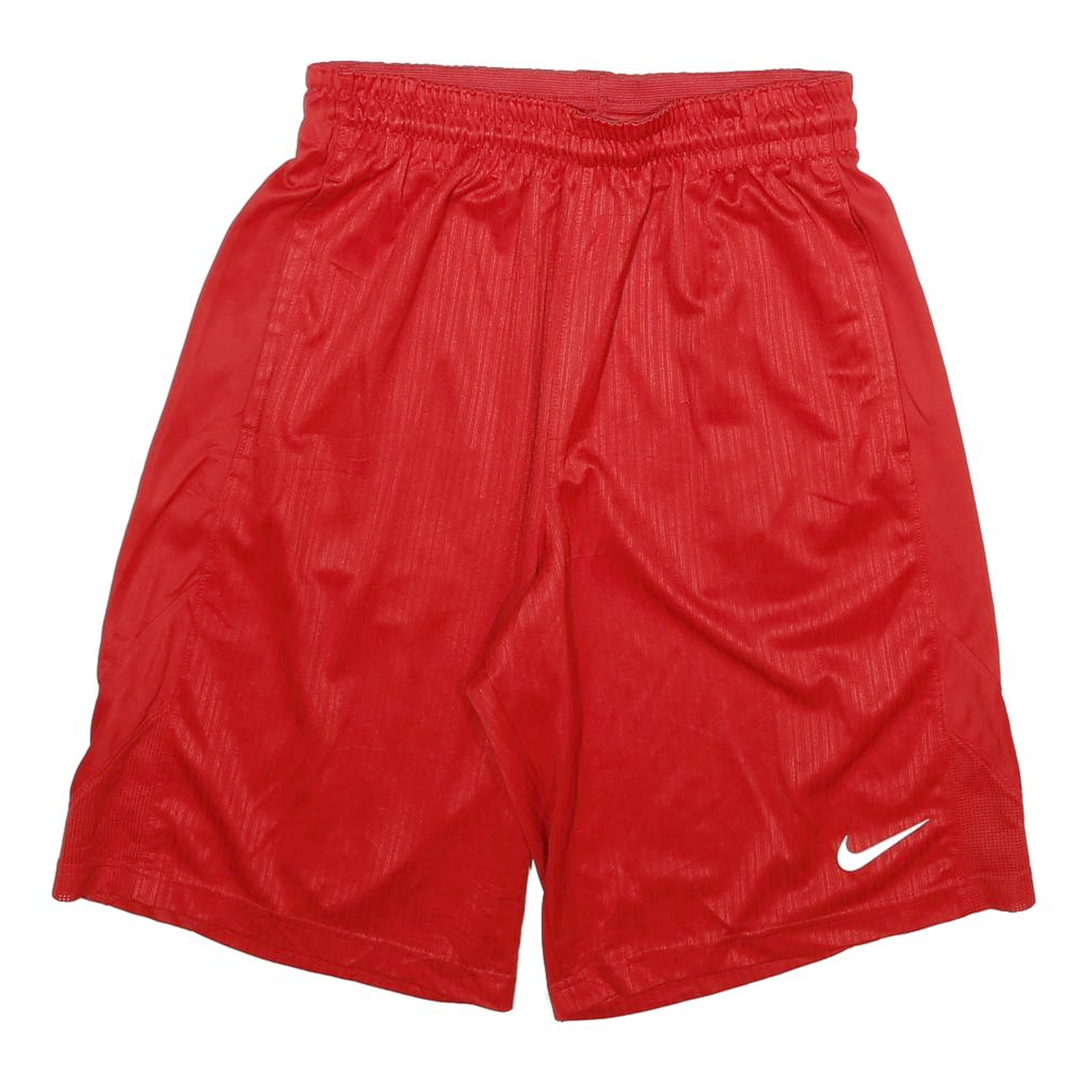 NIKE Mens Red Sports Shorts M W26 Athletic Gym Training Refurbished - N/A refurbished available on Cerqular