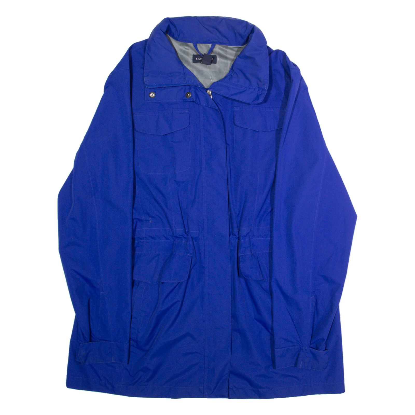 LANDS END Mens Jacket Blue L Refurbished - N/A refurbished available on Cerqular