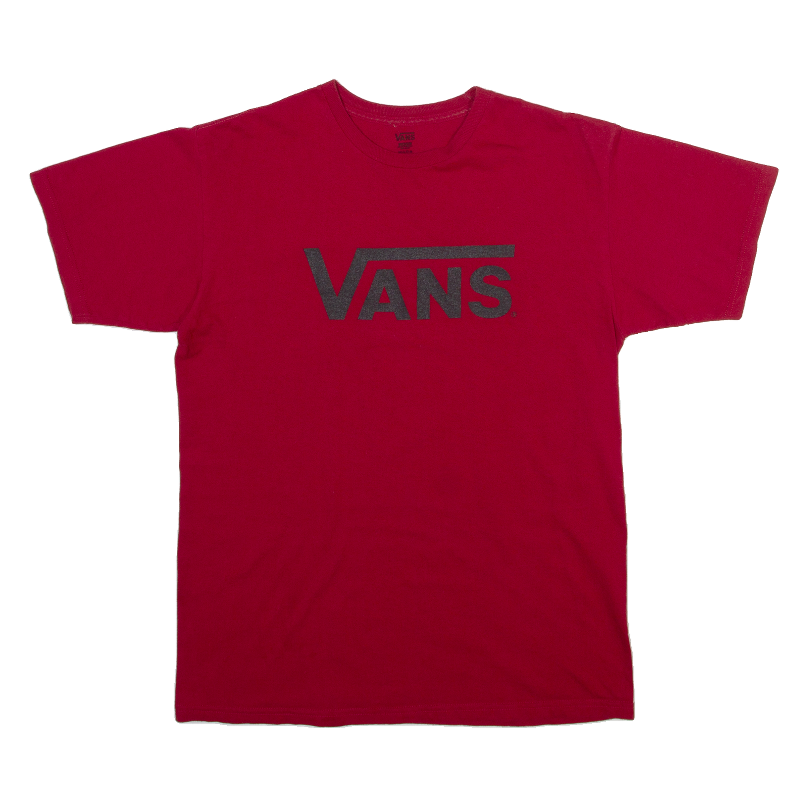 VANS Mens T-Shirt Red M Refurbished - N/A refurbished available on Cerqular
