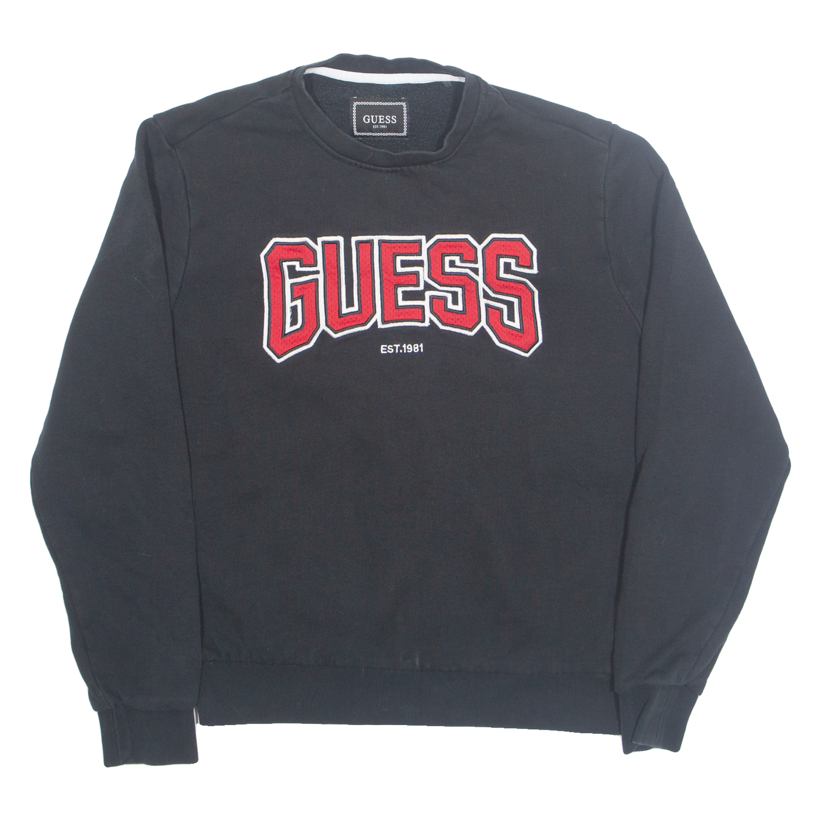 Buy GUESS Womens Sweatshirt Black S Refurbished - $28.59 GUESS Womens Sweatshirt Black S Refurbished - N/A refurbished available on Cerqular
