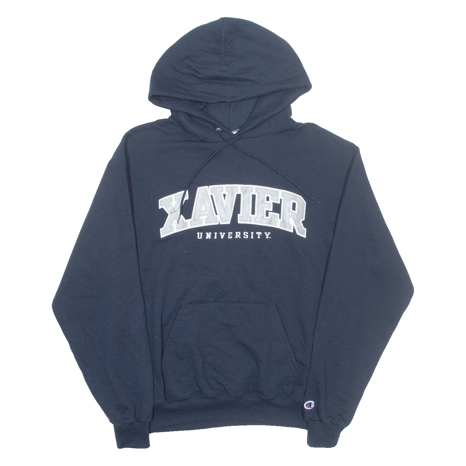 CHAMPION Xavier University Mens Blue Hoodie USA M Refurbished - N/A refurbished available on Cerqular