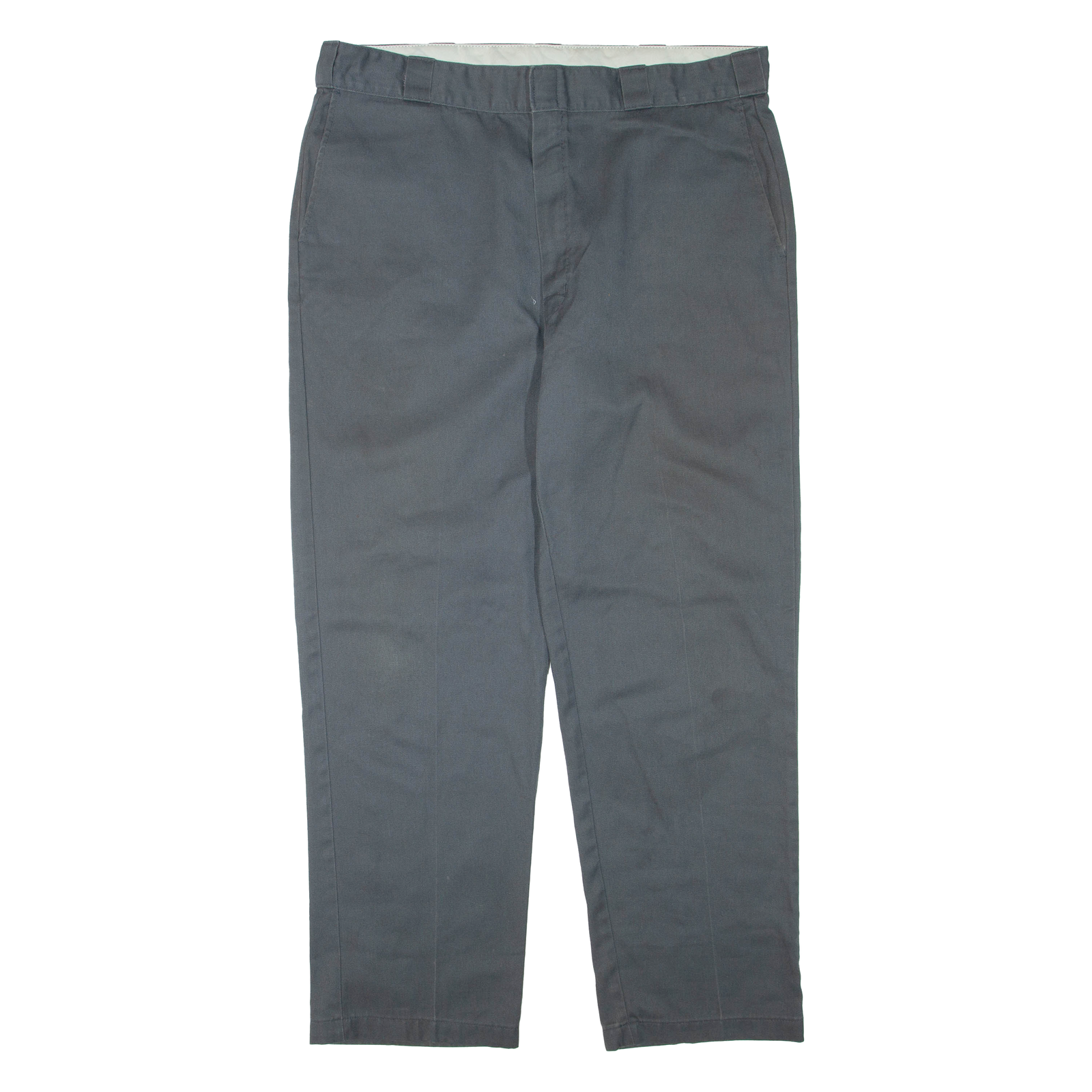 DICKIES Mens Trousers Grey Regular Tapered W40 L32 Refurbished - N/A refurbished available on Cerqular