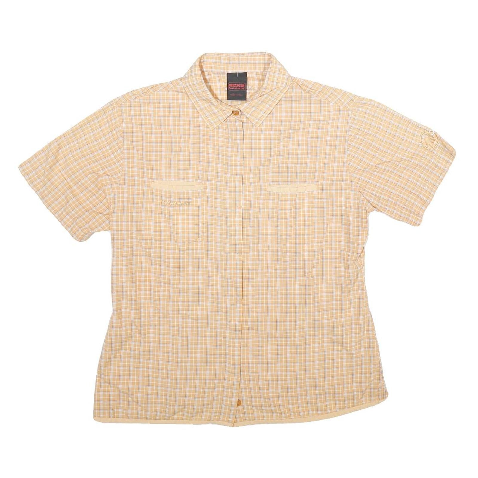 Buy MAMMUT Womens Cream & Beige Check Shirt L Lightweight Outdoor Casual Button Refurbished - $41.59 MAMMUT Womens Cream & Beige Check Shirt L Lightweight Outdoor Casual Button Refurbished - N/A refurbished available on Cerqular
