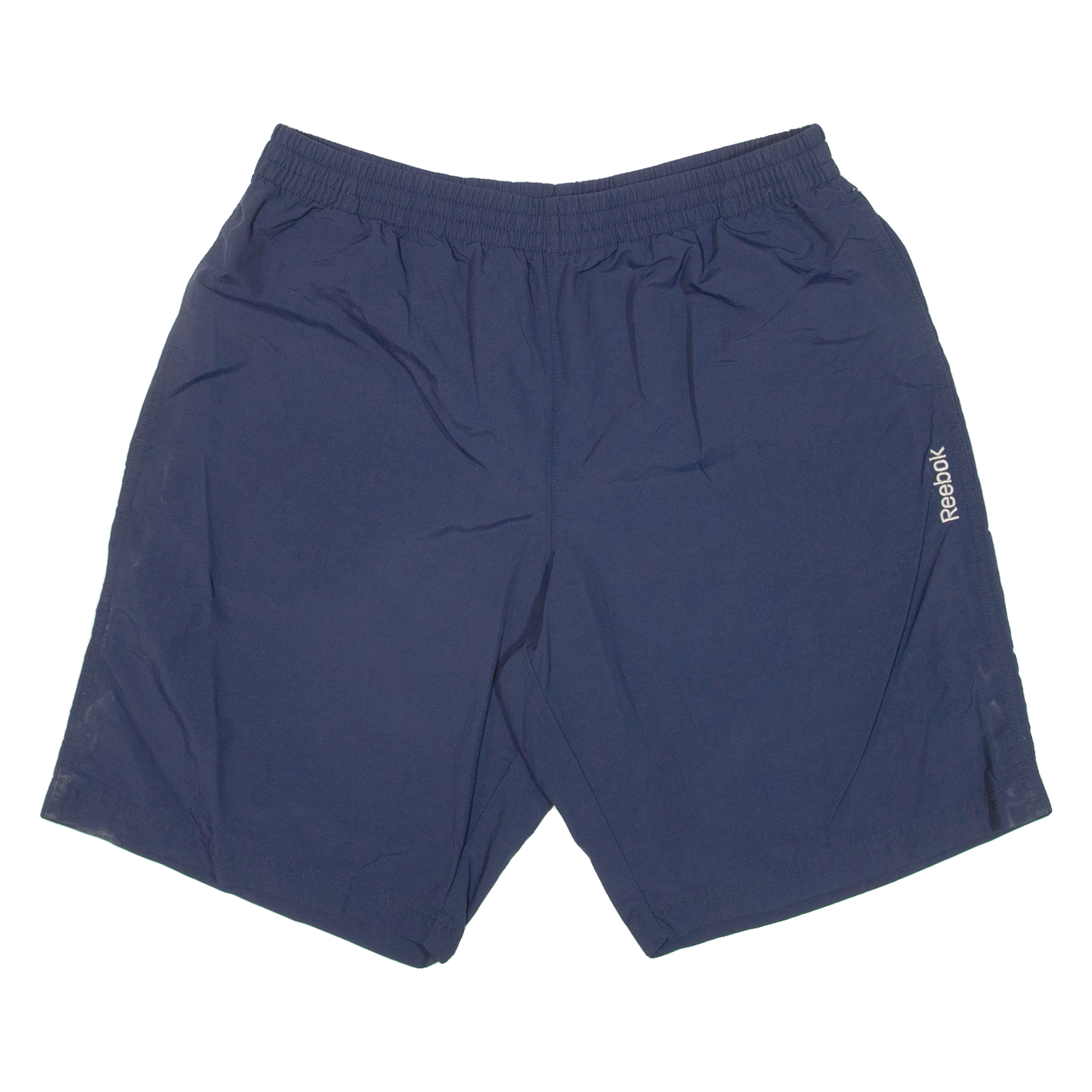 REEBOK Mens Sports Shorts Blue L W30 Refurbished - N/A refurbished available on Cerqular