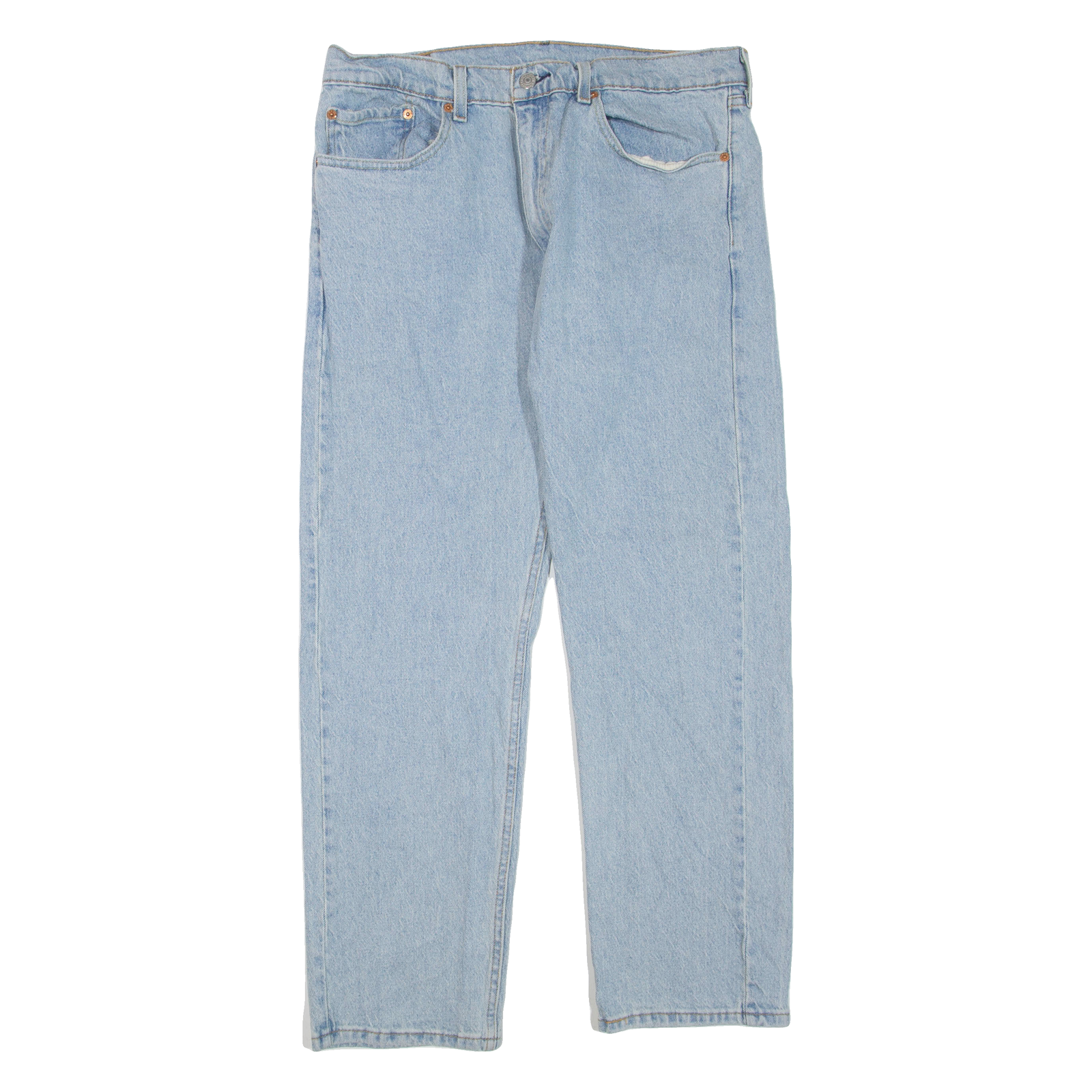 LEVI'S 505 Jeans Mens Blue Regular Straight W36 L29 Refurbished - N/A refurbished available on Cerqular