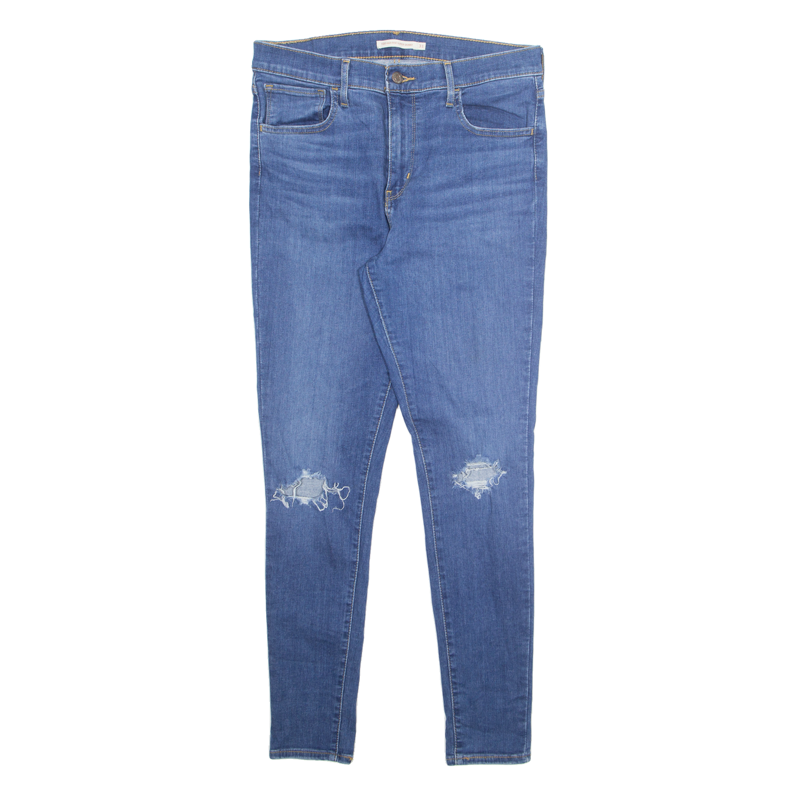 LEVI'S 720 Womens Jeans Blue Slim Skinny W31 L30 Refurbished - N/A refurbished available on Cerqular