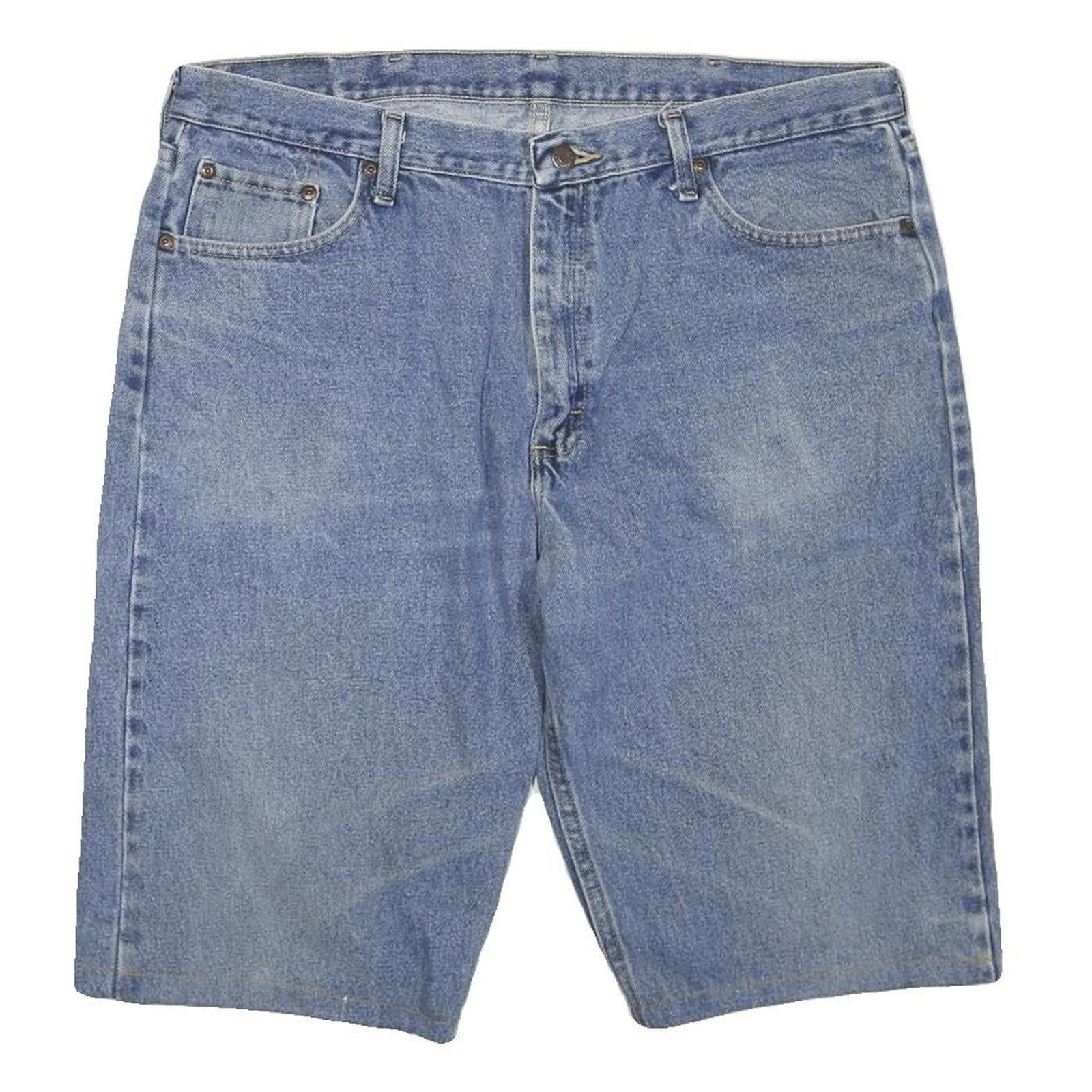 WRANGLER Womens Denim Blue Casual Shorts XL W40 Classic Fit 5-Pocket Design Refurbished - N/A refurbished available on Cerqular