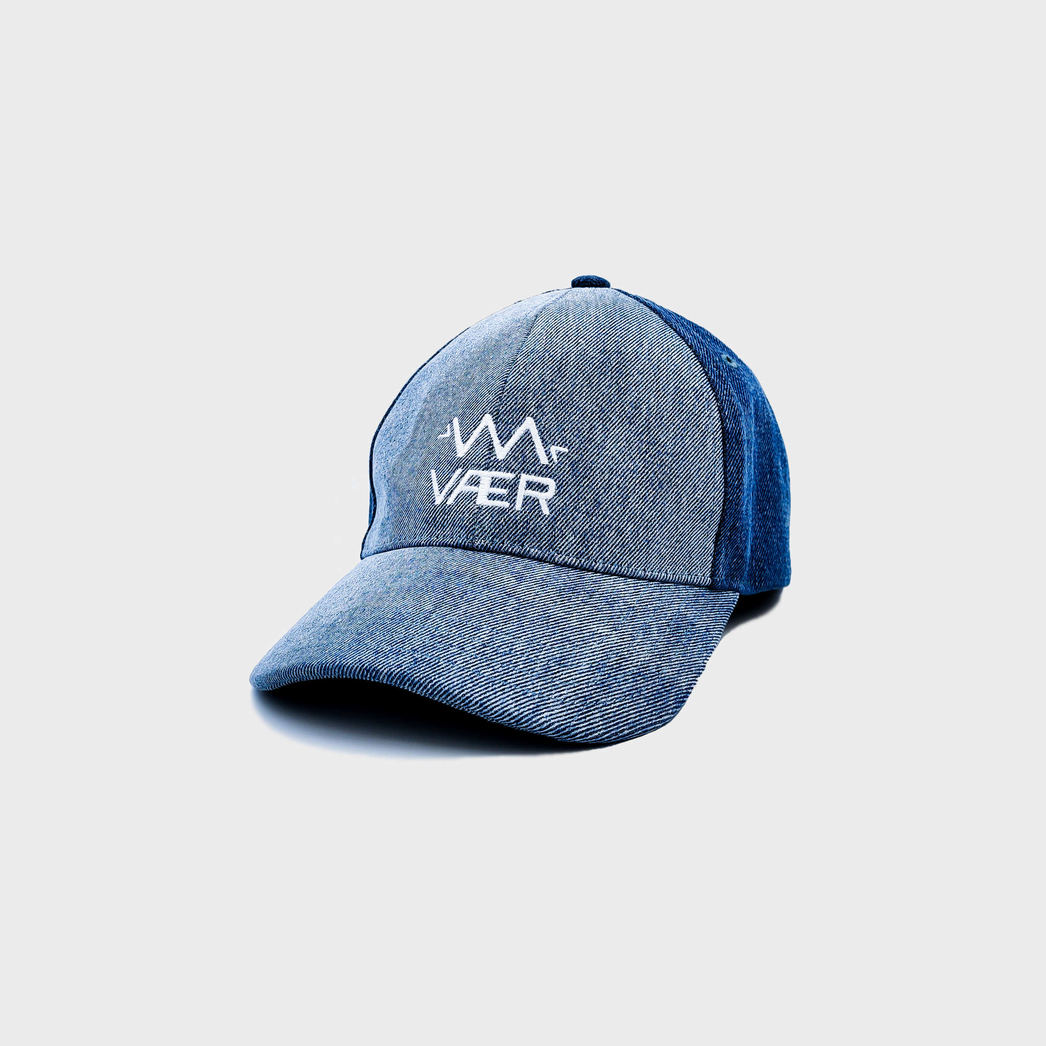 Buy Whirl - Upcycled Denim Cap Refurbished - $50.75 Whirl - Upcycled Denim Cap Refurbished - VAER Upcycled Sneakers refurbished available on Cerqular