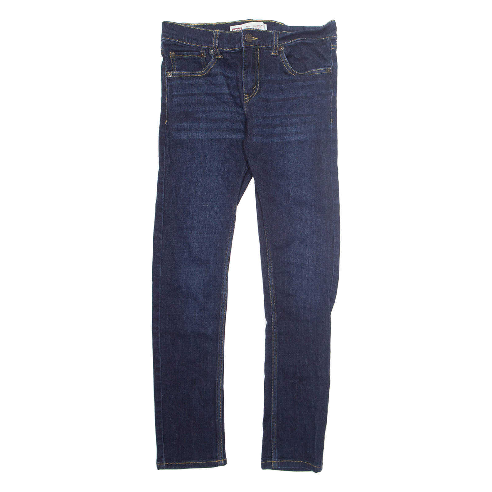 LEVI'S Womens Jeans Blue Regular Tapered Stone Wash W28 L27 Refurbished - N/A refurbished available on Cerqular