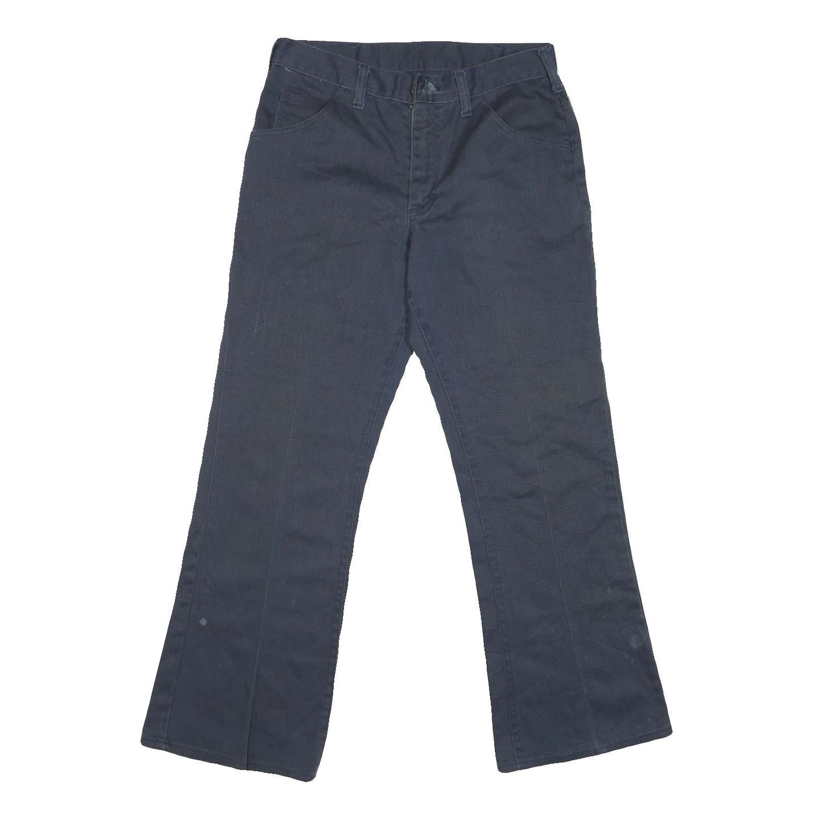 LEE Mens Navy Regular Fit Straight Leg Denim Woven Cotton Blend Jeans W30 L27 Refurbished - N/A refurbished available on Cerqular