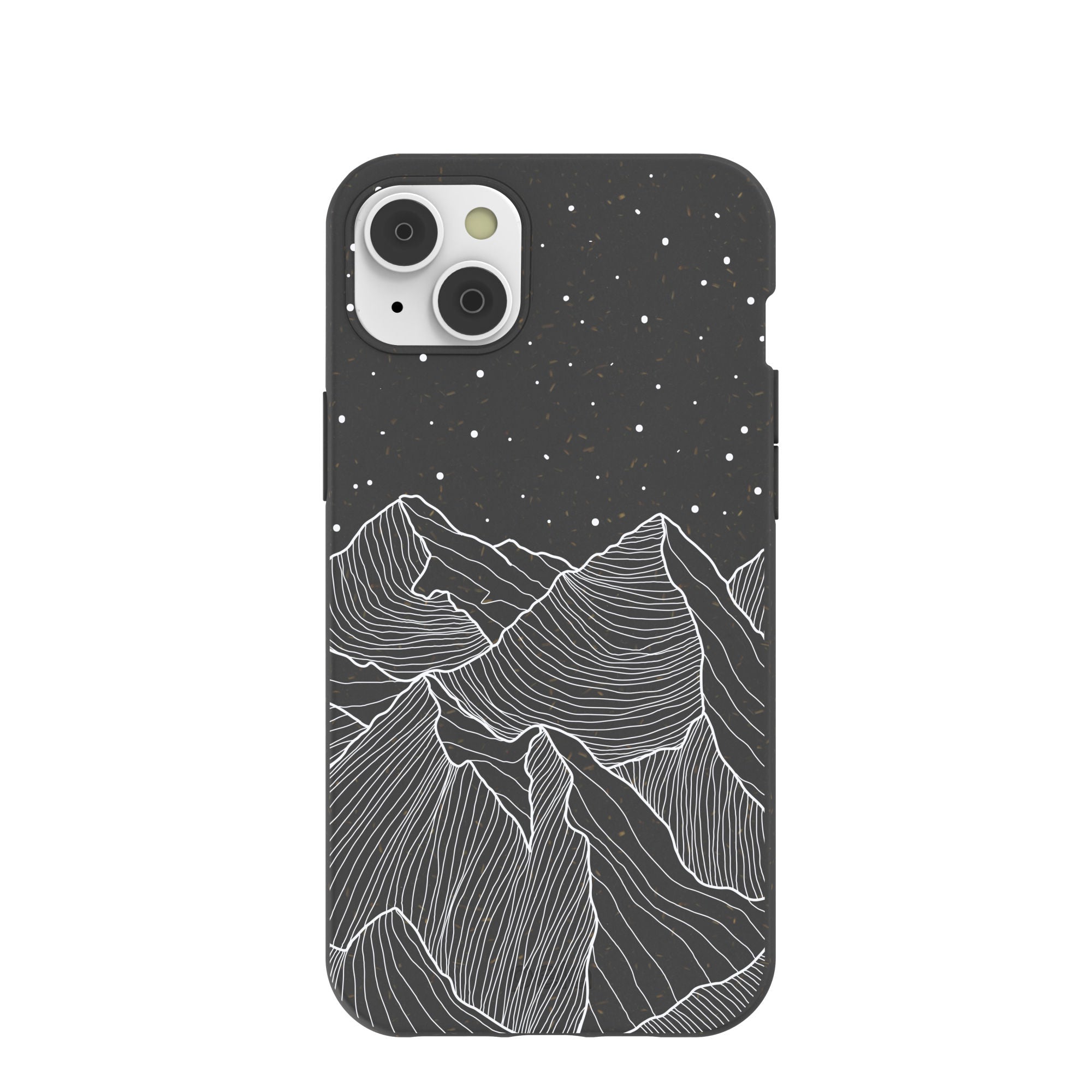 Black Night Panorama iPhone 14 Plus Case Refurbished - Pela Case refurbished available on Cerqular