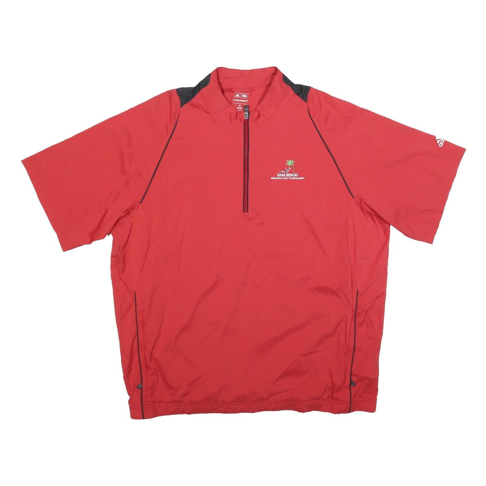 Buy ADIDAS Mens Red Golf Track Zip Jacket XL Polyester Blend Plain Lightweight Refurbished - $41.59 ADIDAS Mens Red Golf Track Zip Jacket XL Polyester Blend Plain Lightweight Refurbished - N/A refurbished available on Cerqular