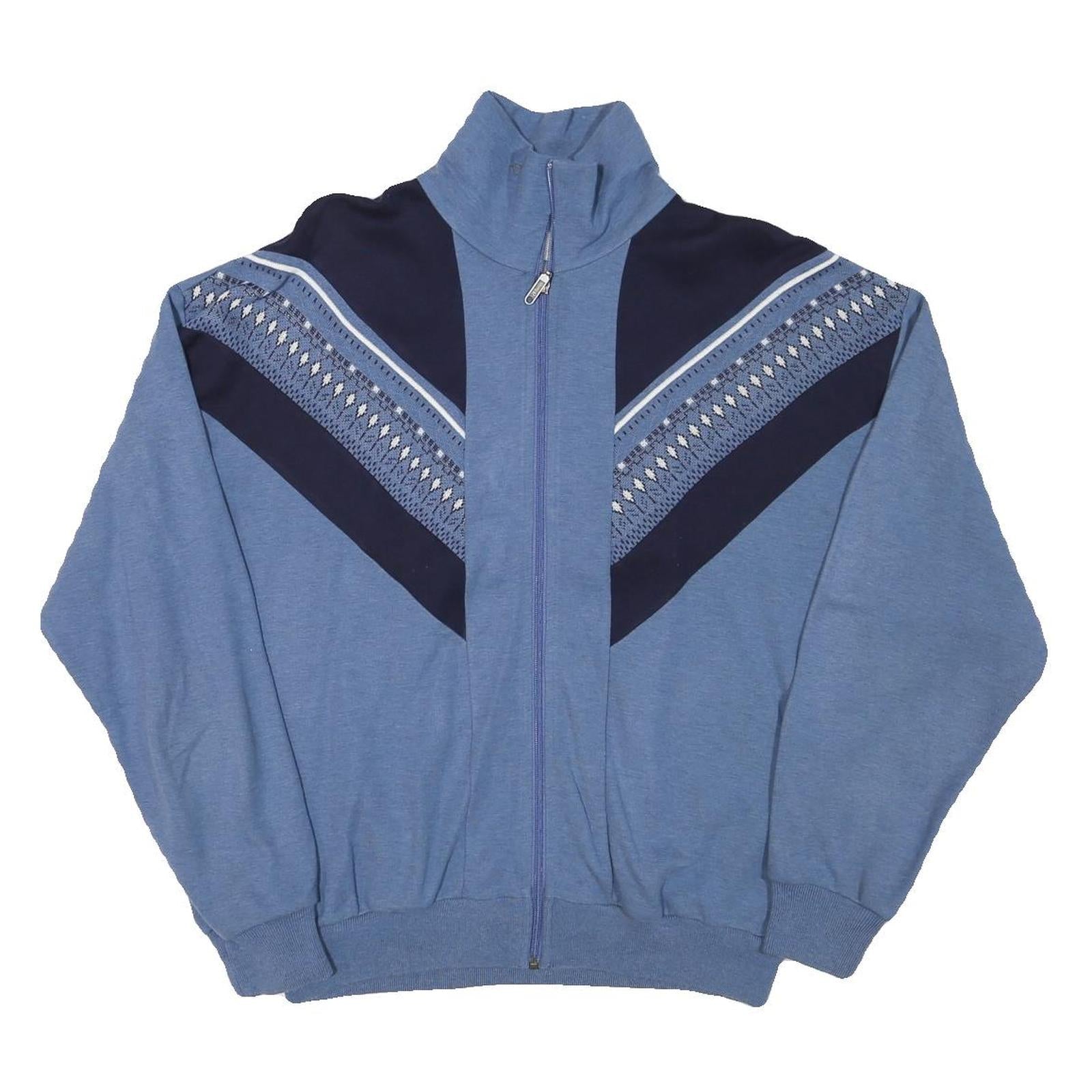 Buy Mens Blue & Navy Pattern Cotton Blend Jacket L Zip Casual Retro Style Refurbished - $32.49 Mens Blue & Navy Pattern Cotton Blend Jacket L Zip Casual Retro Style Refurbished - N/A refurbished available on Cerqular